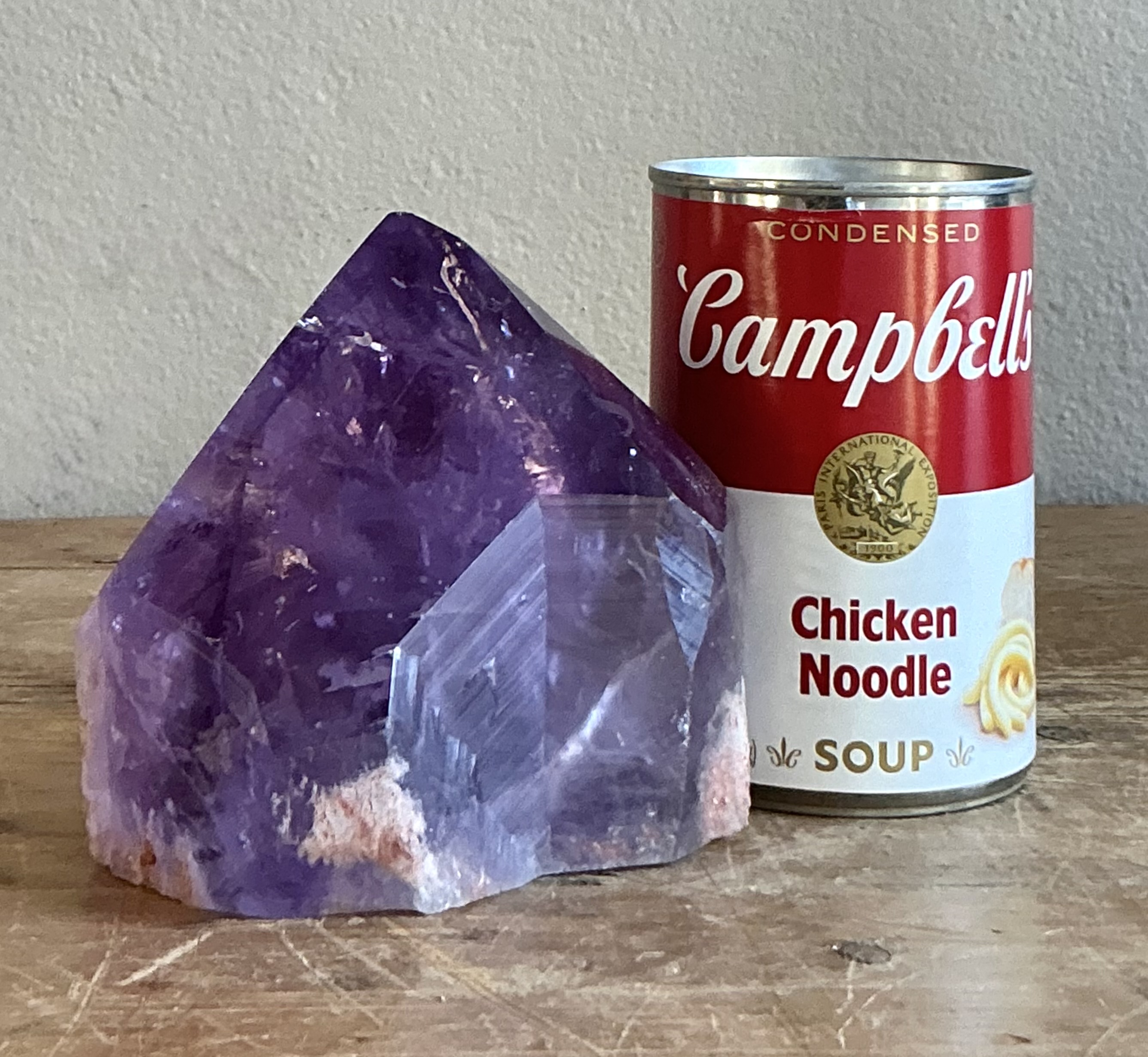 Vintage Boho Amethyst Point - Back view