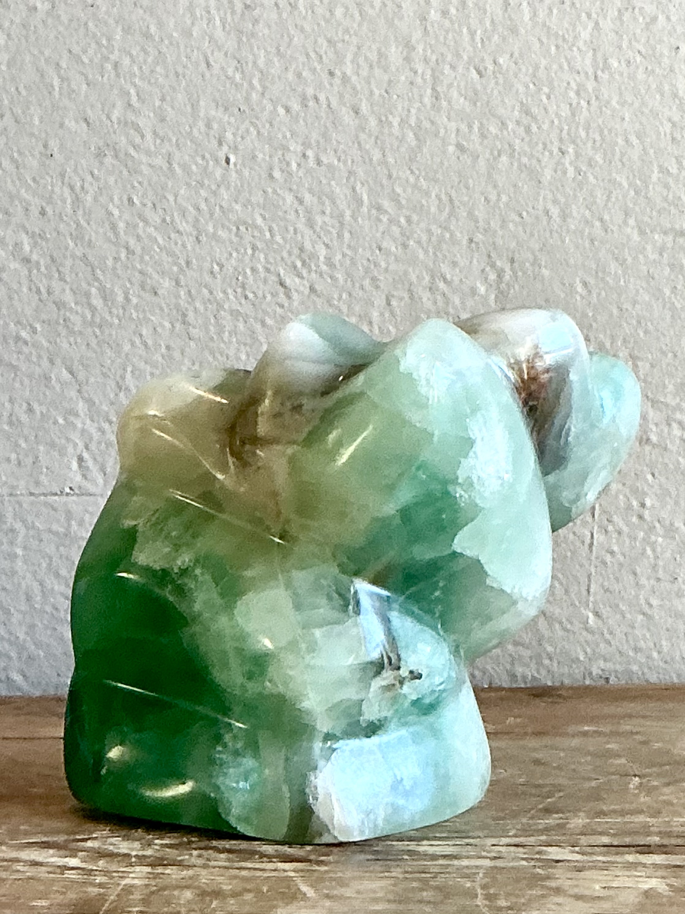 Vintage Boho Fluorite Free Form - Detail view