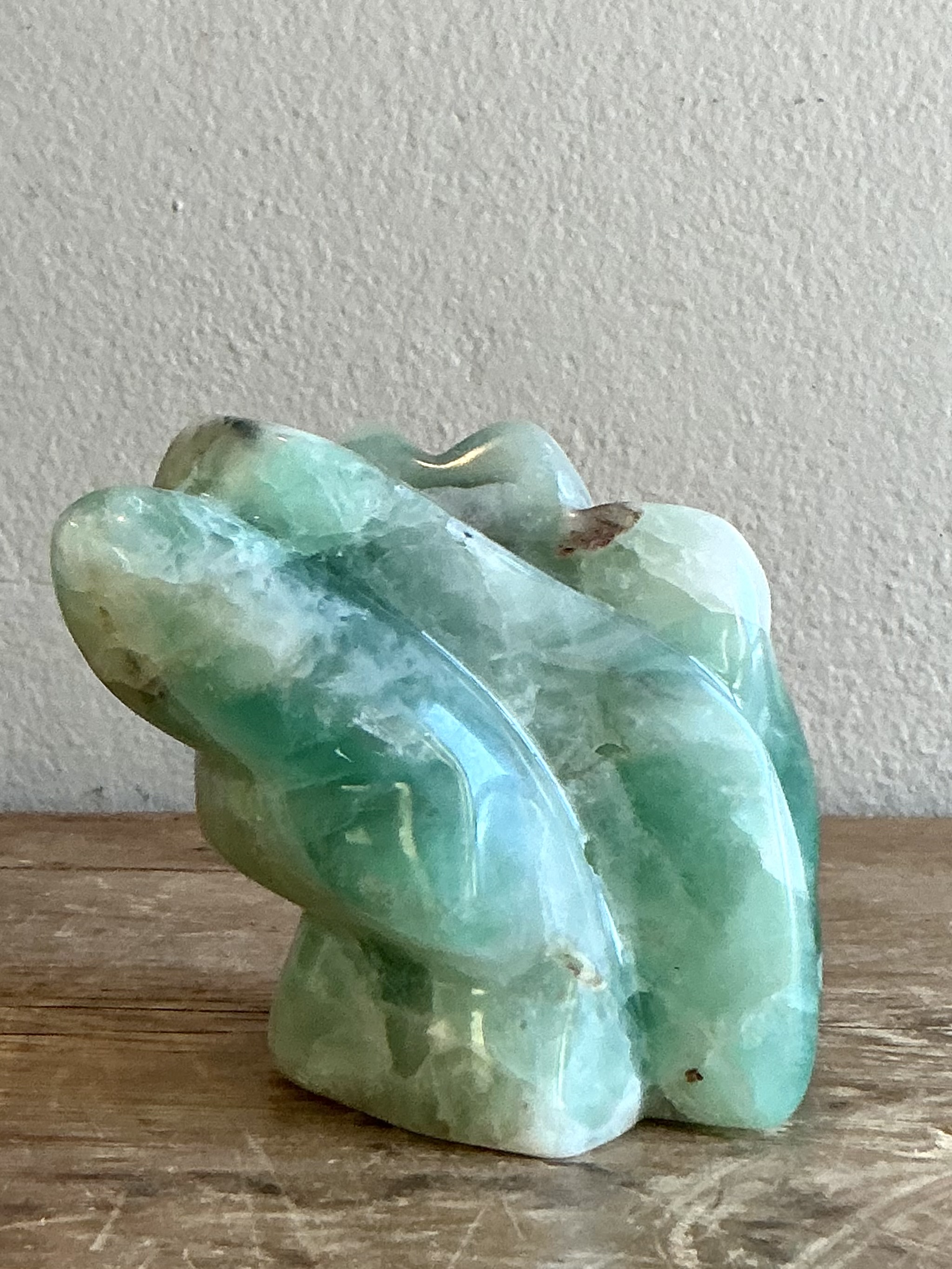 Vintage Boho Fluorite Free Form - Back view