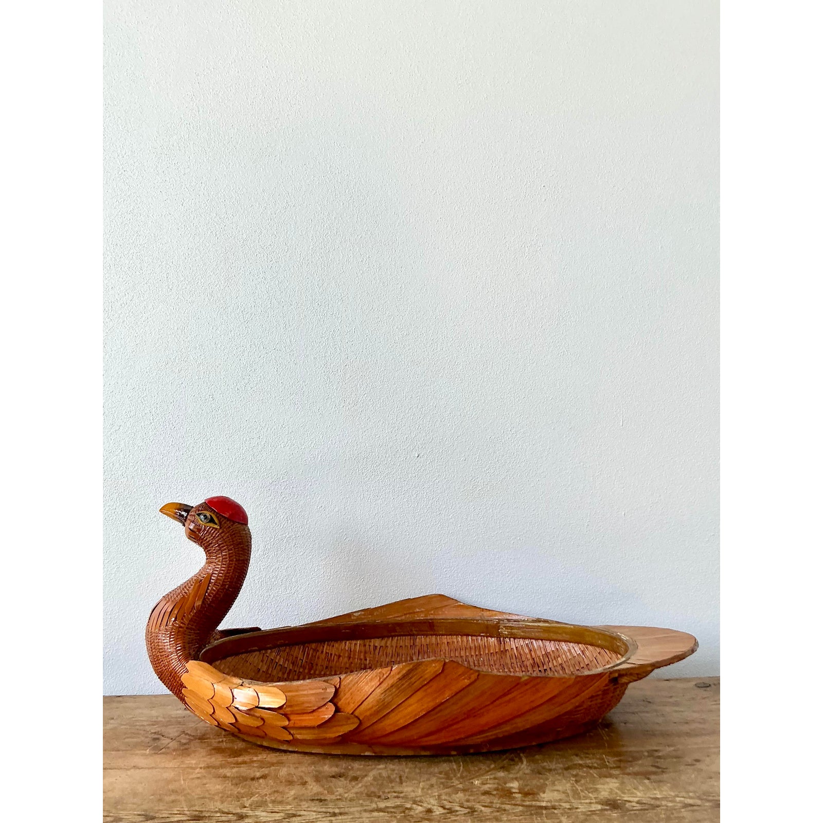 Vintage Shanghai Handicrafts Duck Tray - Top view