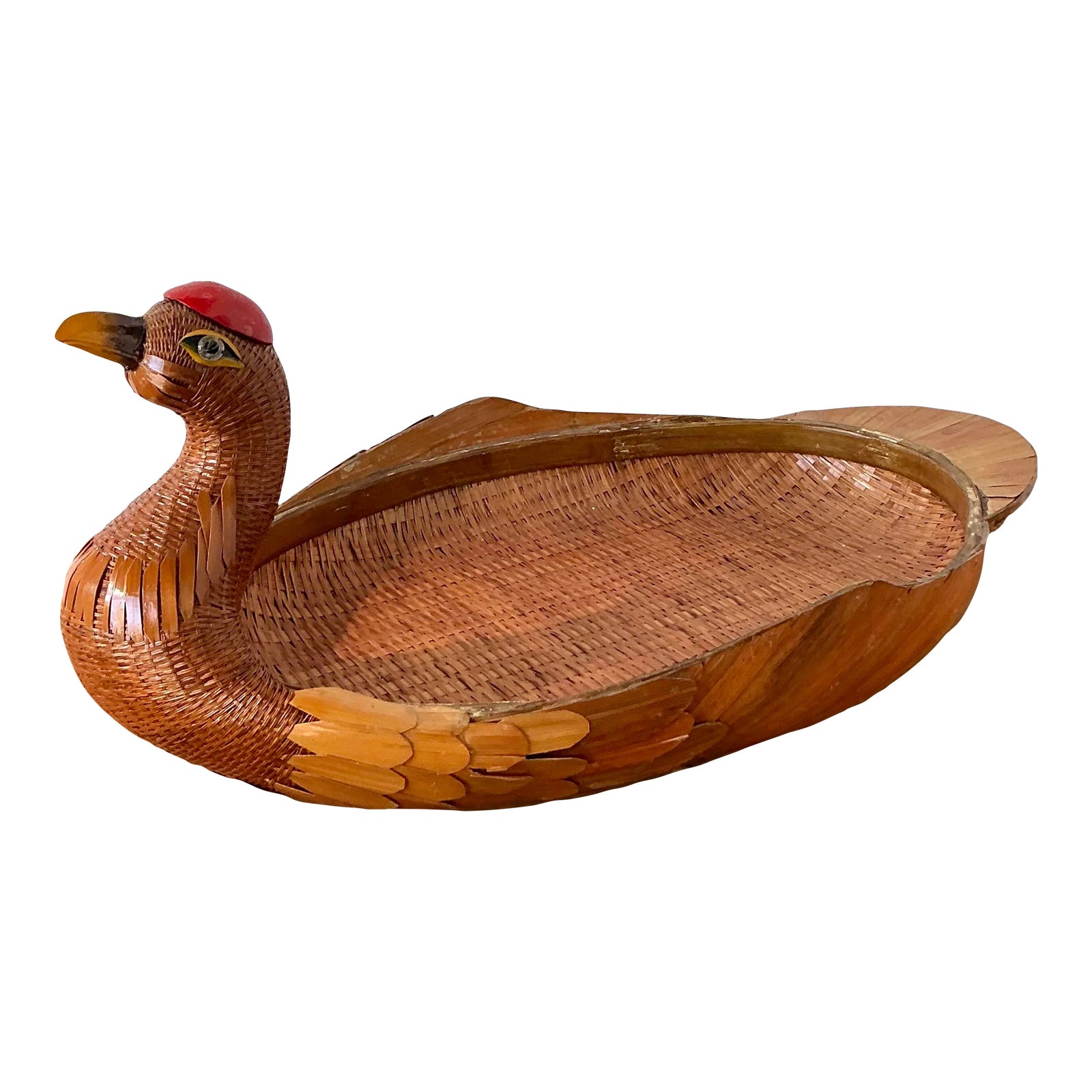Vintage Shanghai Handicrafts Duck Tray