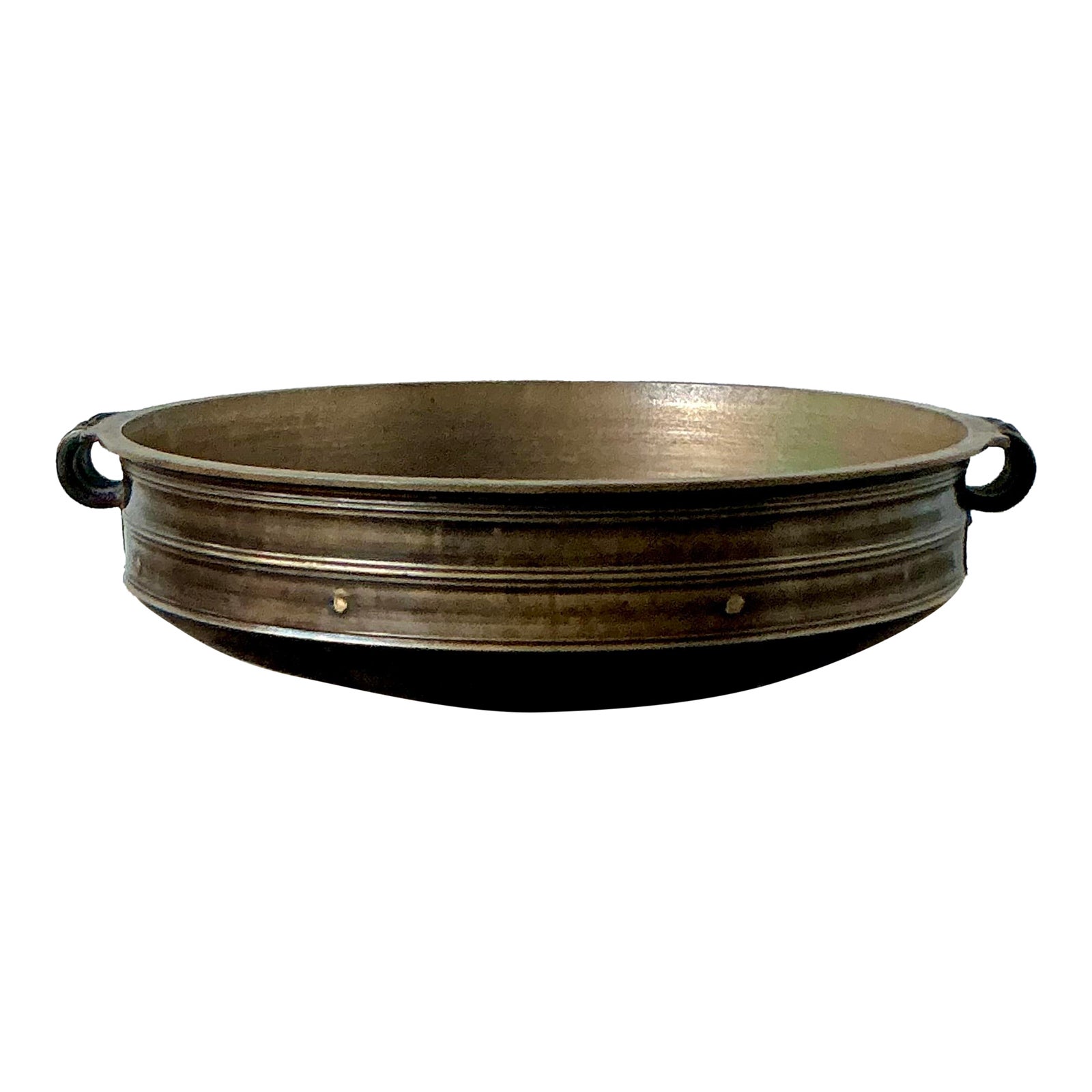Vintage Boho Bronze Urli Bowl