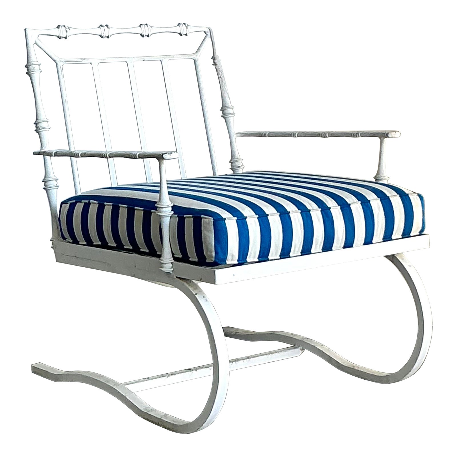 Vintage Regency Phyllis Morris Springer Lounge Chair