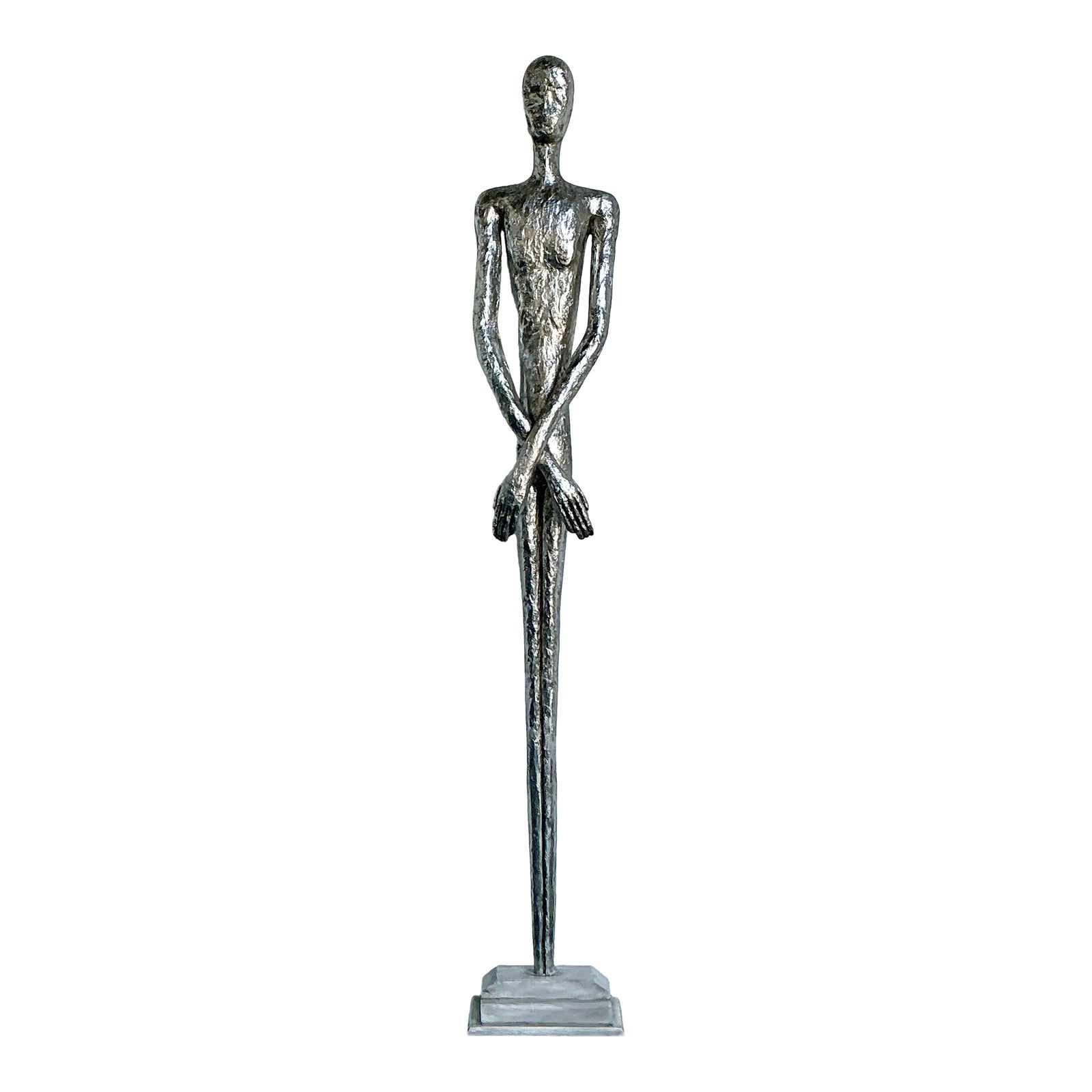 Vintage Boho Abstract Figural Wall Sculpture