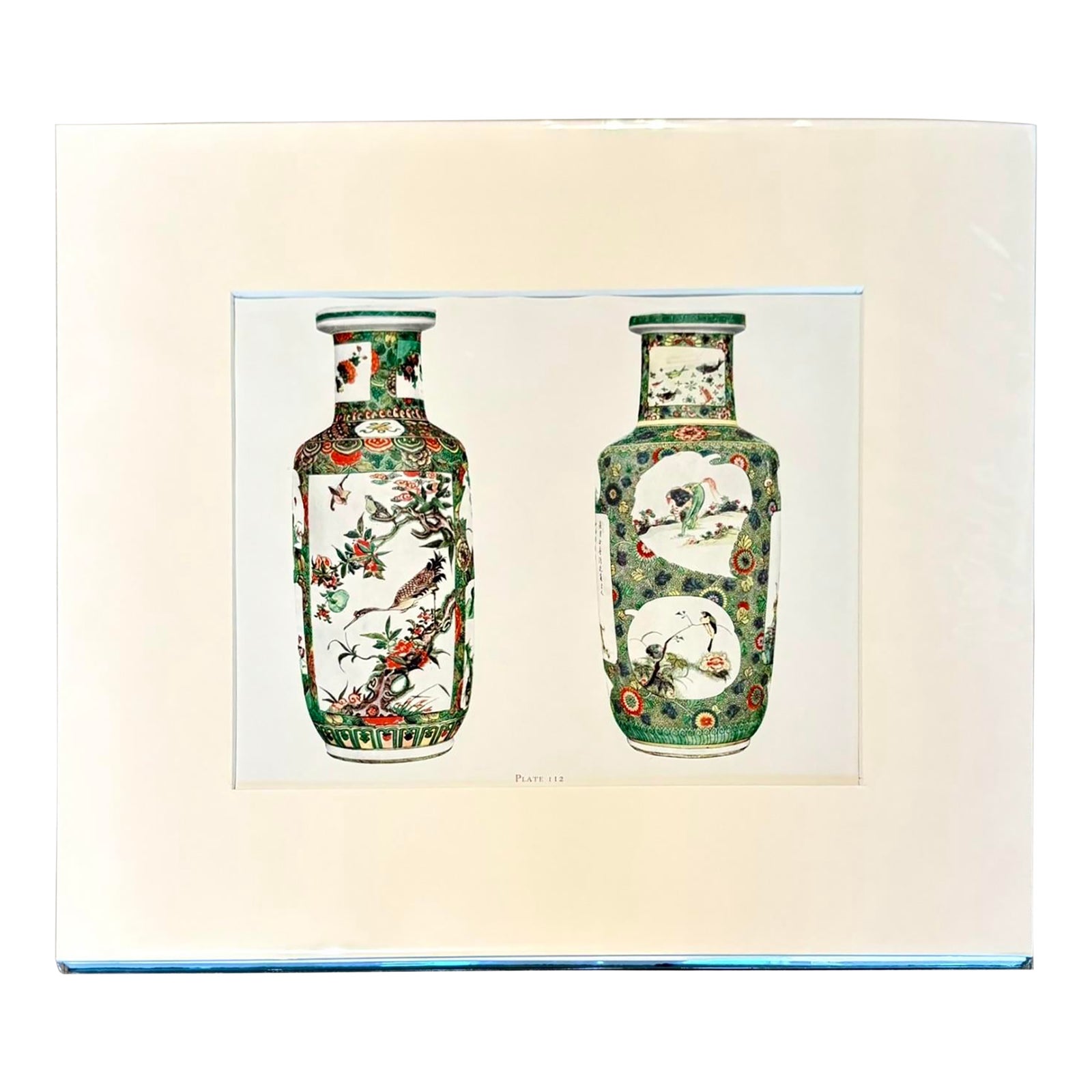 Vintage Boho Chinese Vase Print