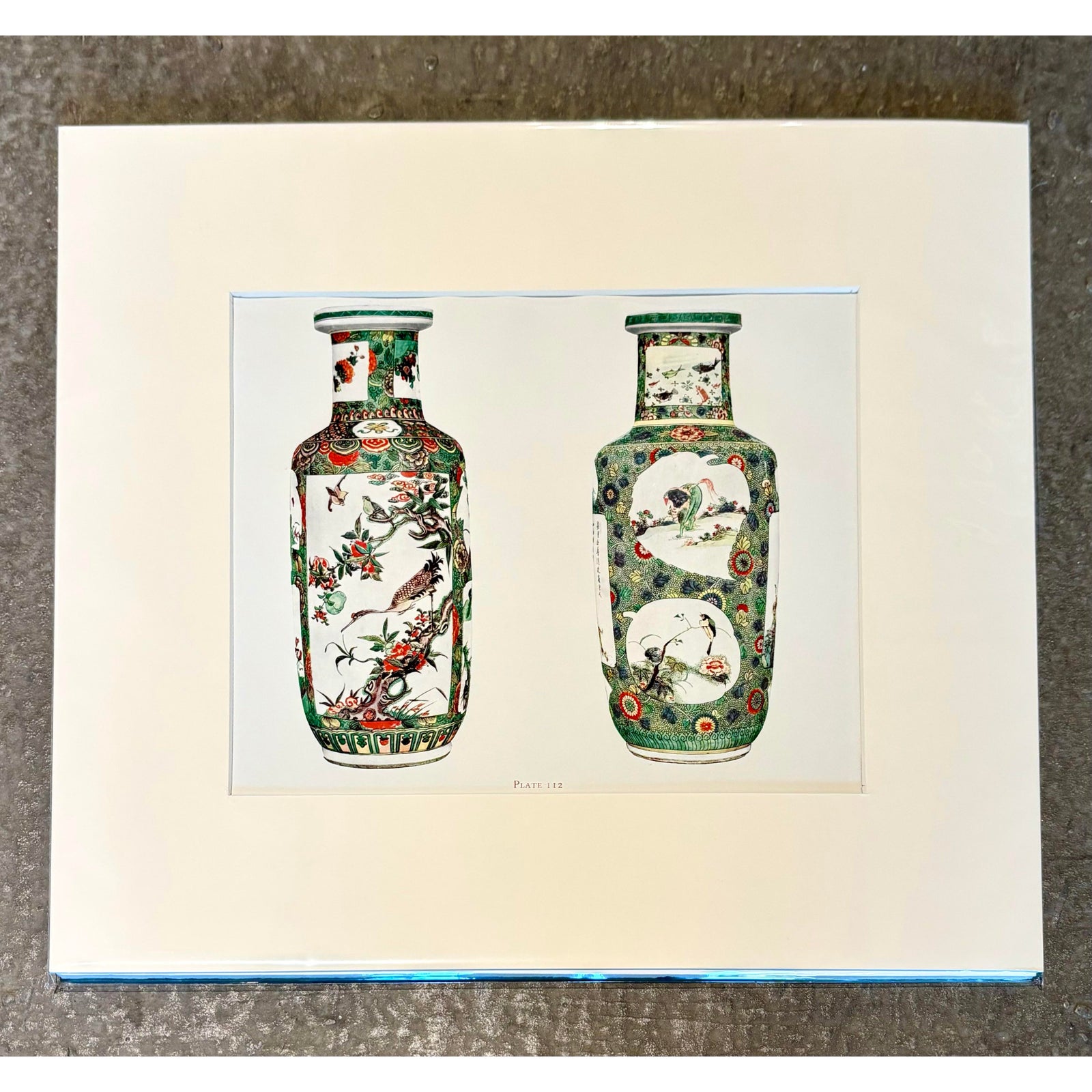 Vintage Boho Chinese Vase Print - Side view