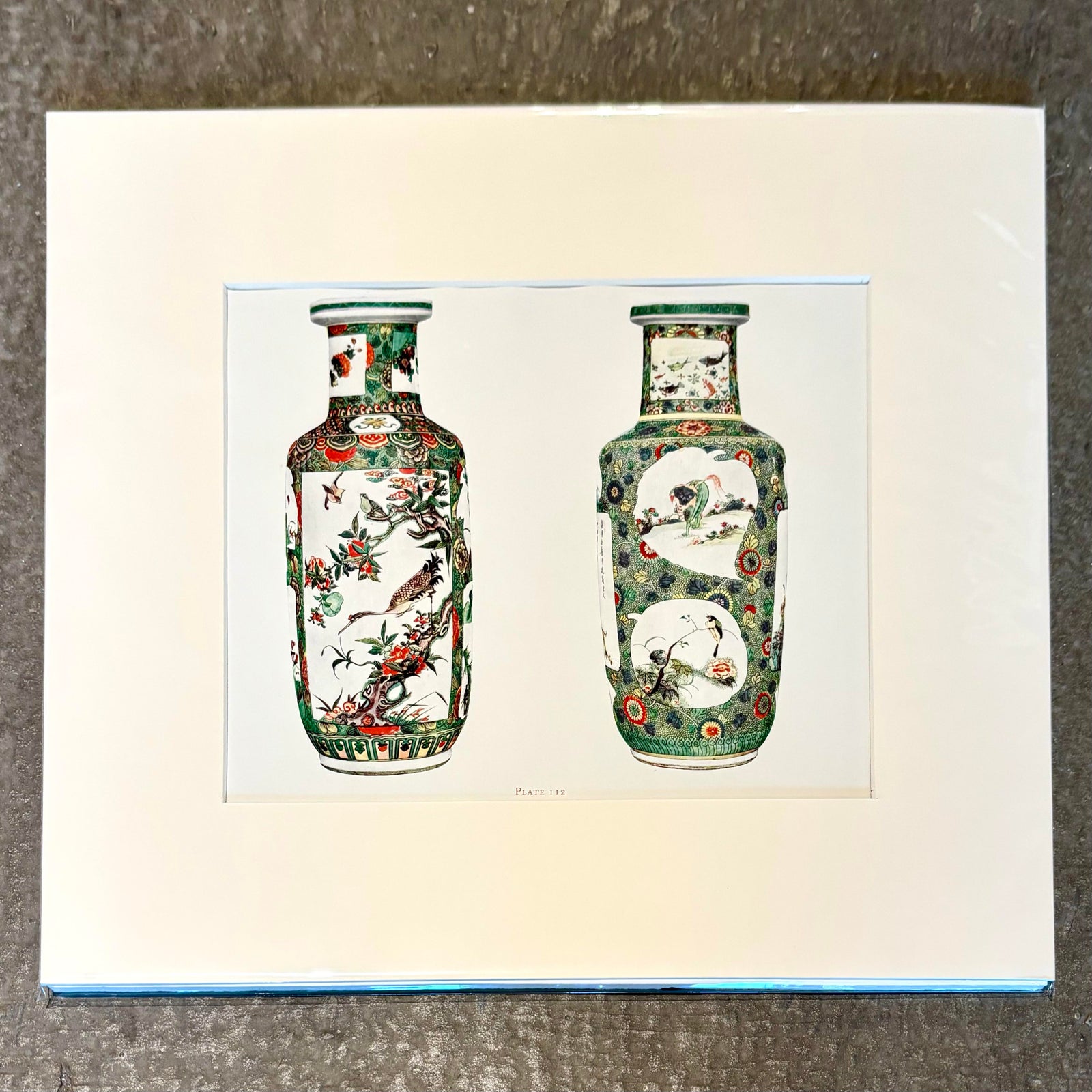 Vintage Boho Chinese Vase Print - Back view