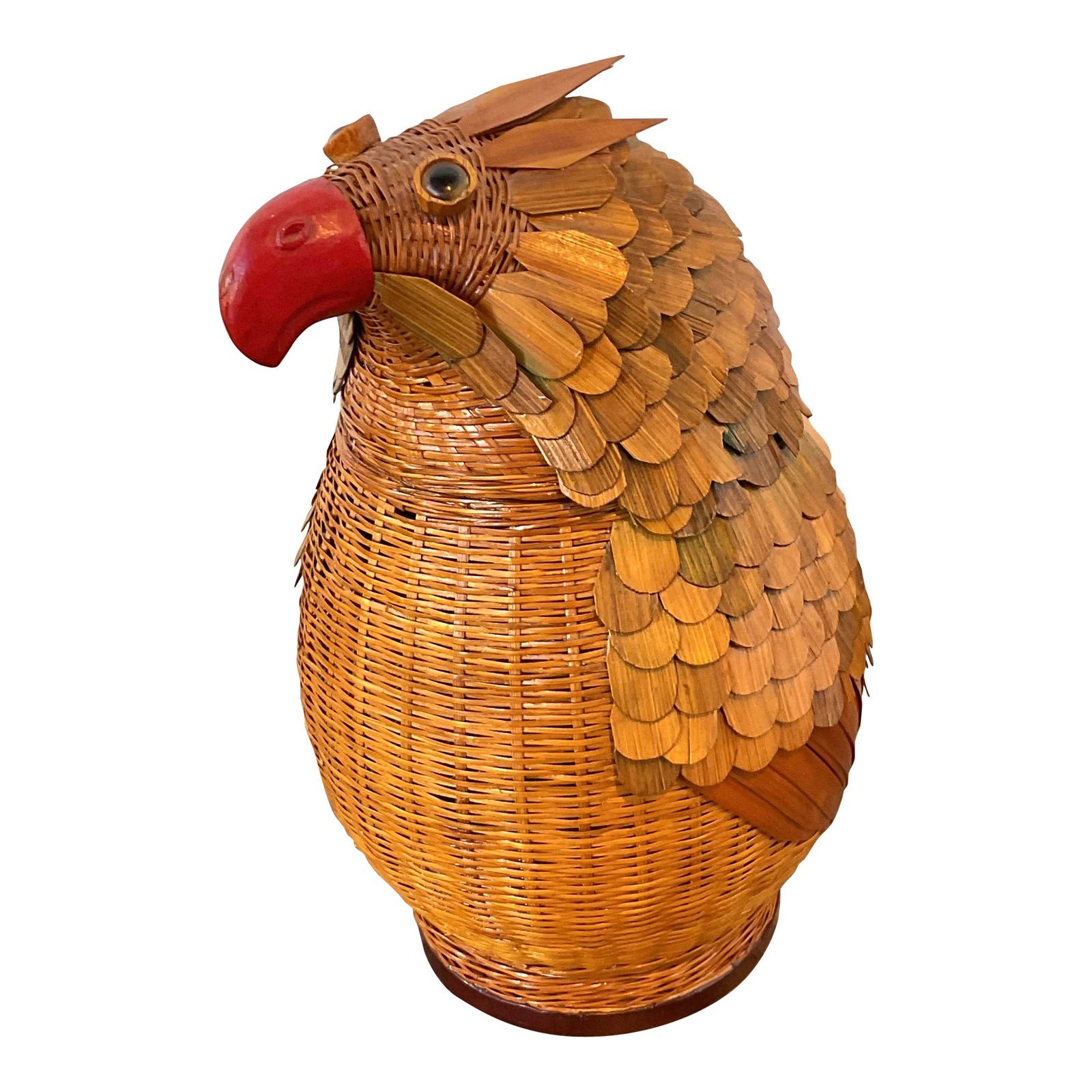Vintage Shanghai Handicrafts Bird Box