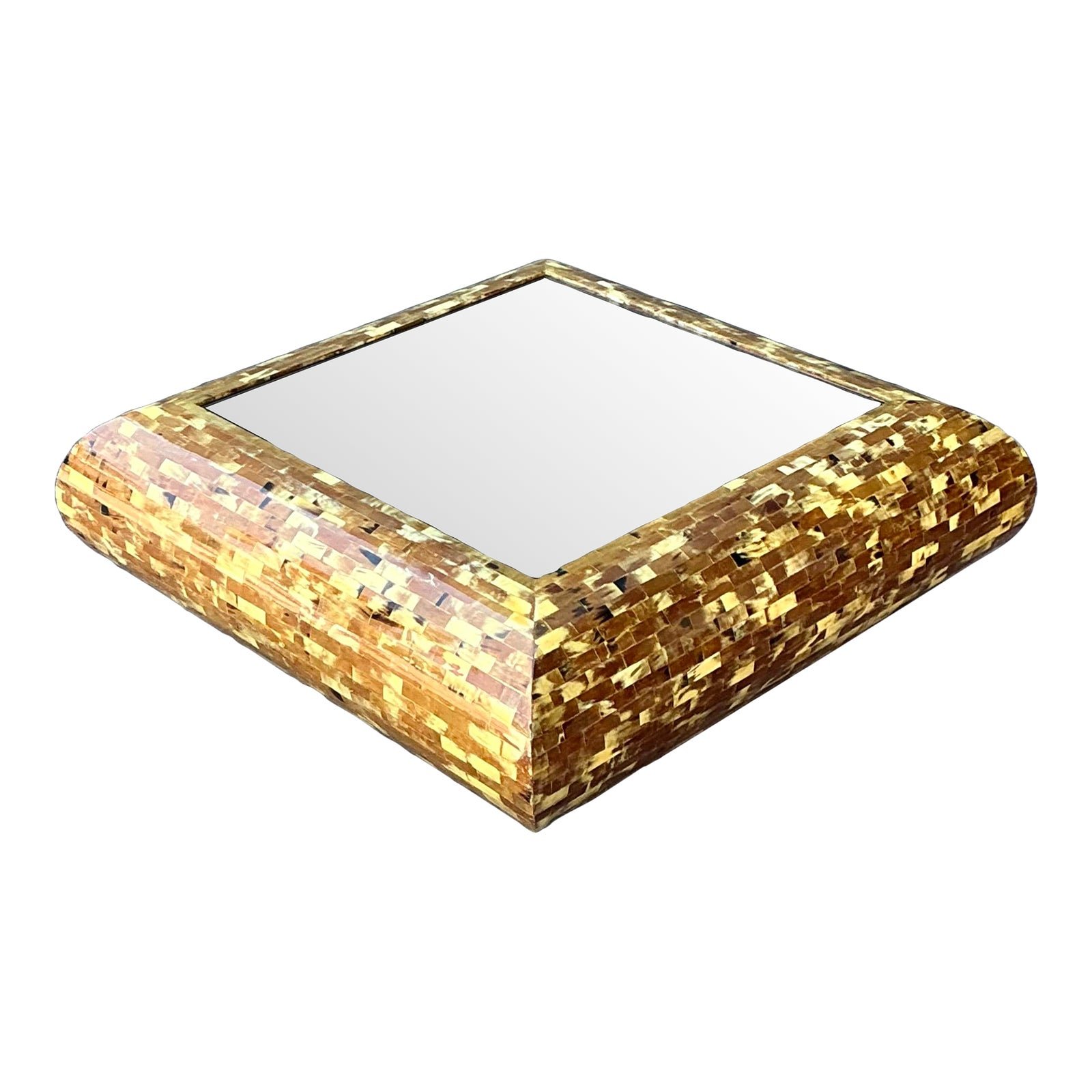 Vintage Tessellated Horn Coffee Table