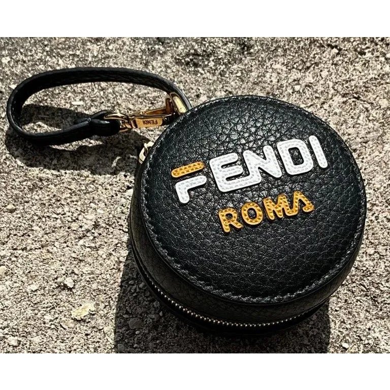 Vintage Fendi Fila Mania Bag Charm With GHW - Top view