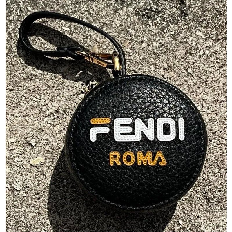 Vintage Fendi Fila Mania Bag Charm With GHW - Side view