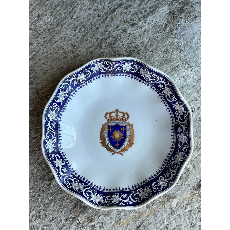 Vintage Asian Chinese Export “Chateau De Versailles” Bowl - Side view