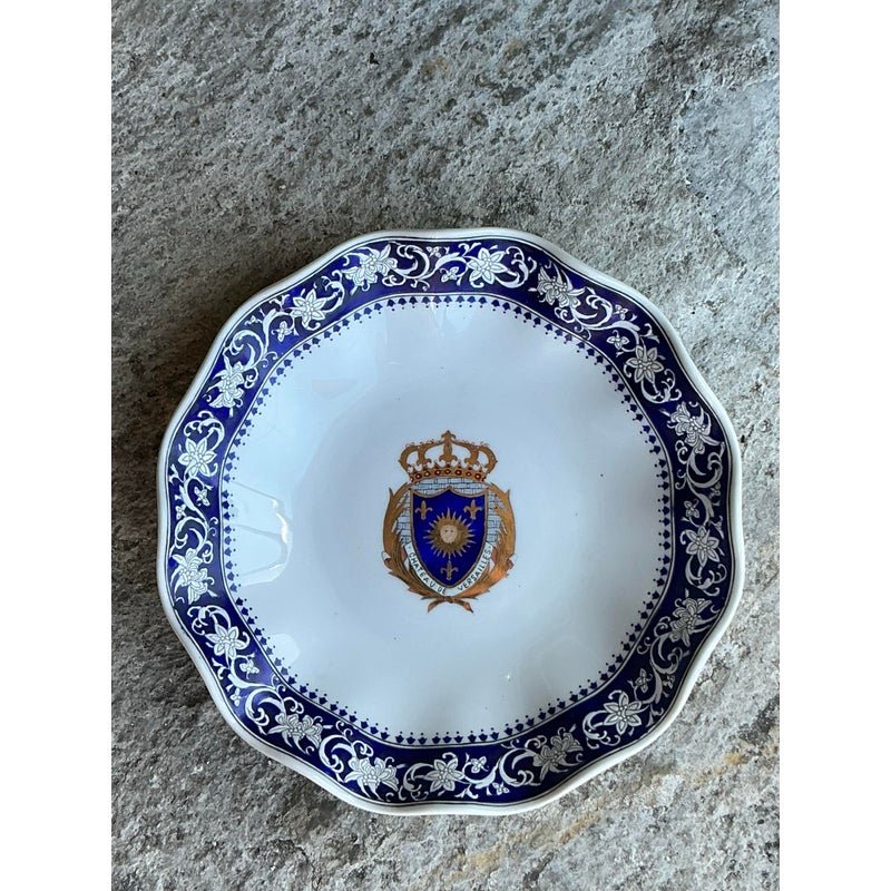 Vintage Asian Chinese Export “Chateau De Versailles” Bowl - Back view