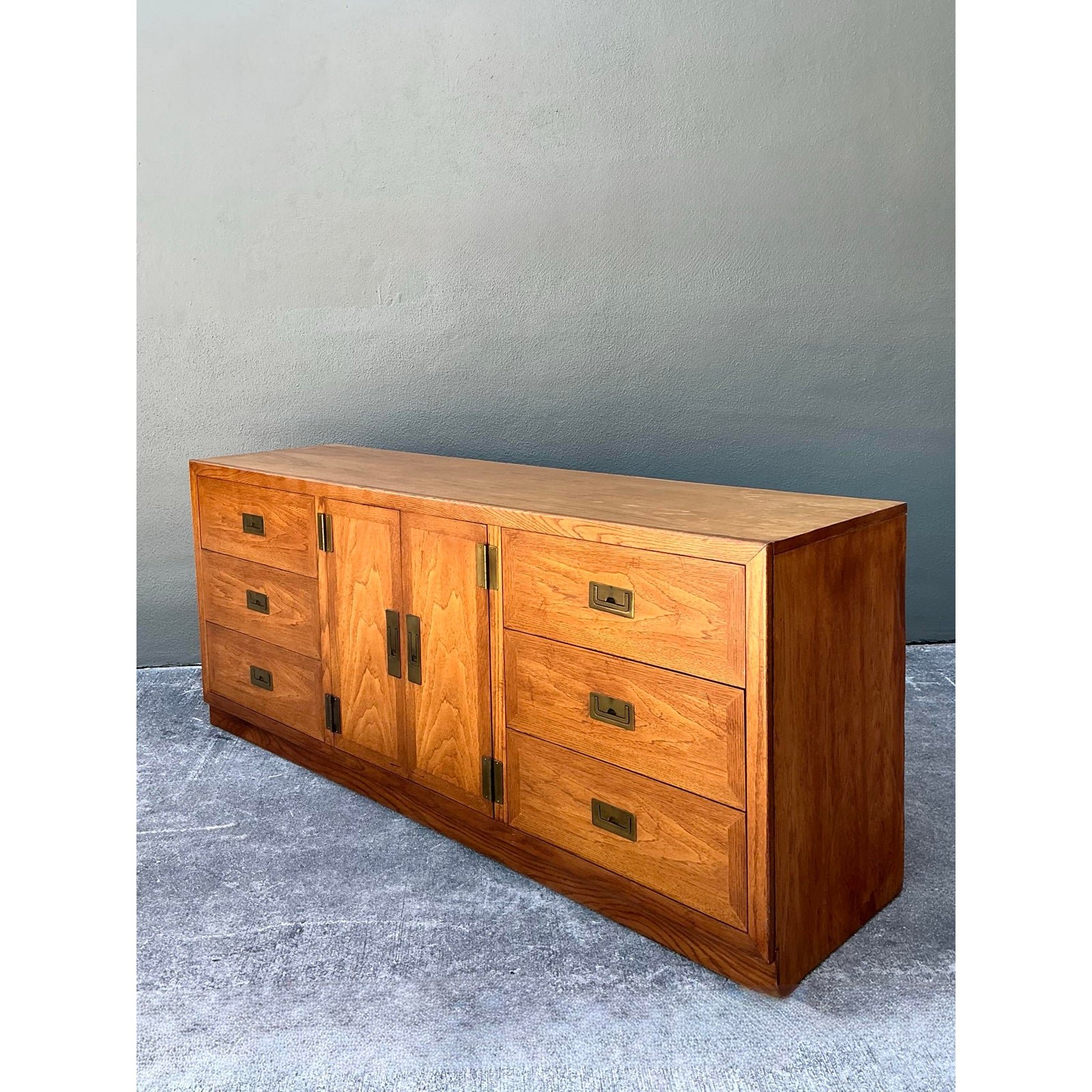 Vintage Dixie “Act 2” Campaign Dresser - Back view
