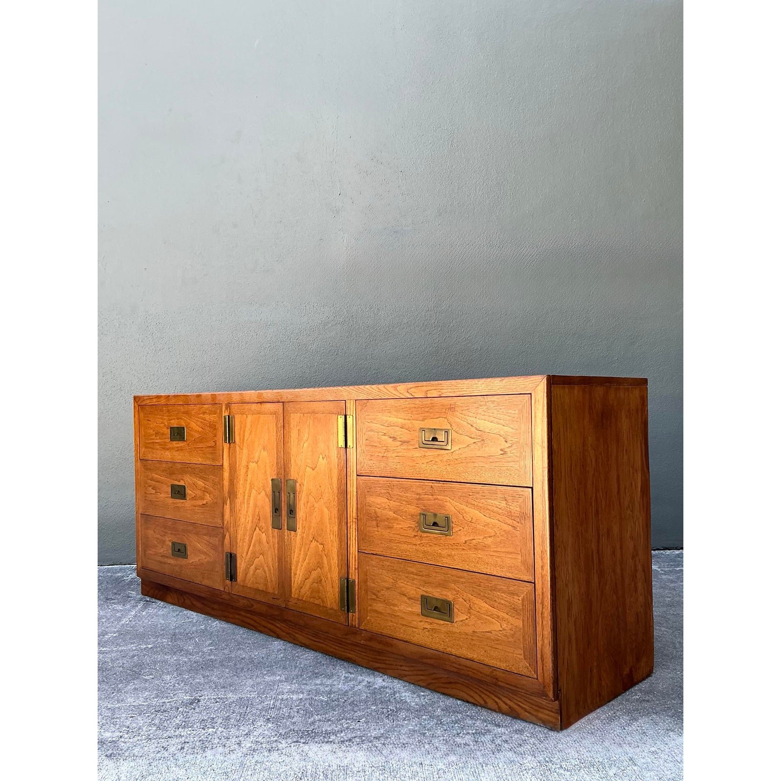 Vintage Dixie “Act 2” Campaign Dresser - Side view