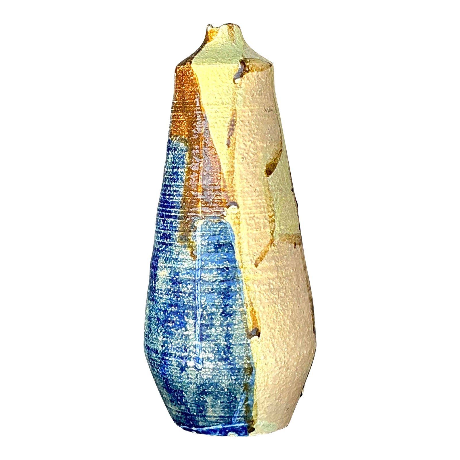 Vintage Boho Original Studio Pottery Vase