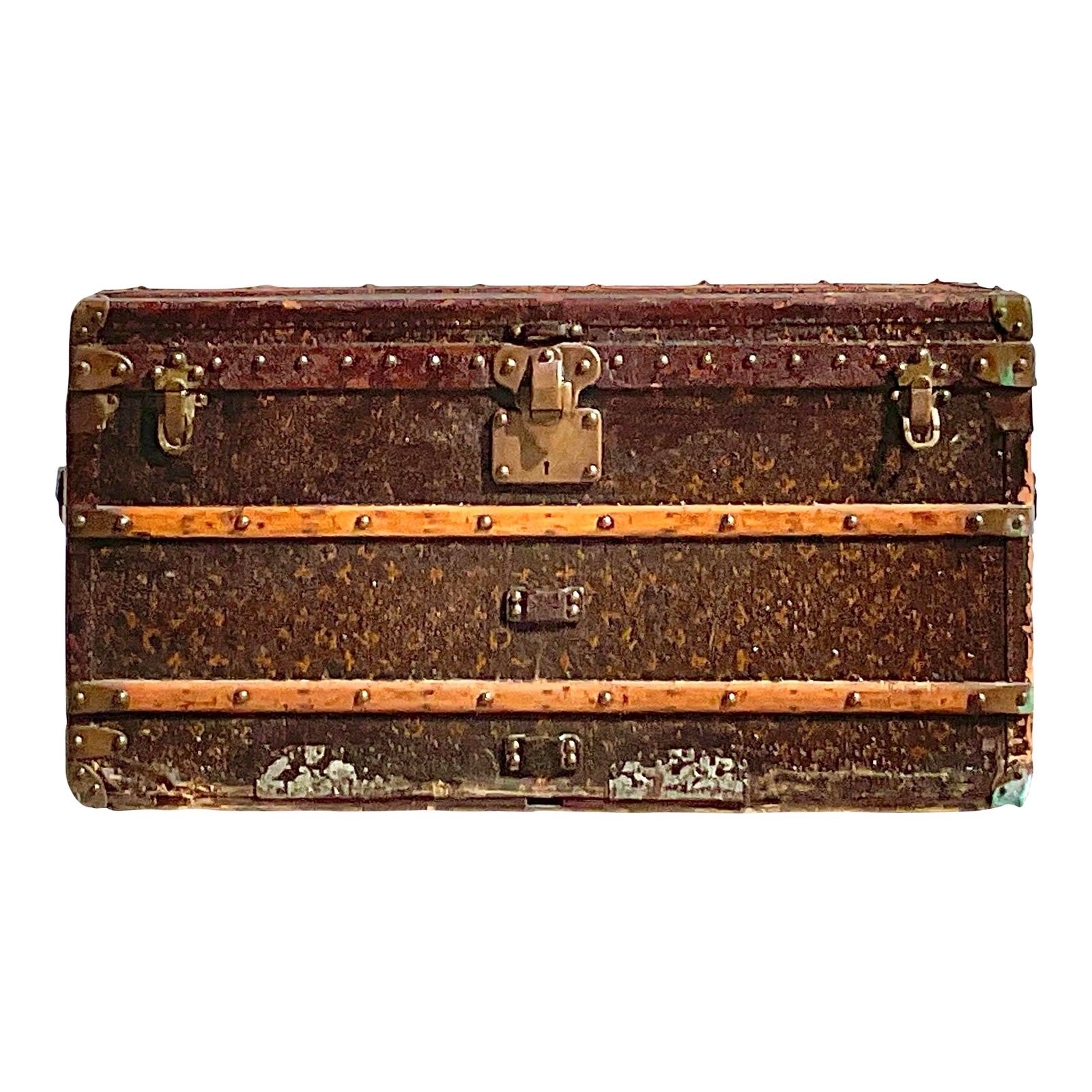 Vintage Boho Louis Vuitton Steamer Trunk