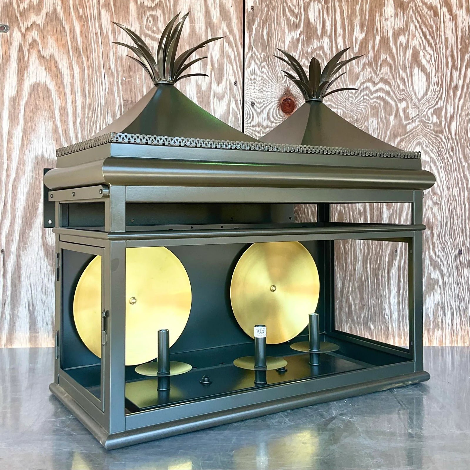 Vintage Contemporary the Urban Electric Company “Belmont” Wall Sconce - Side view