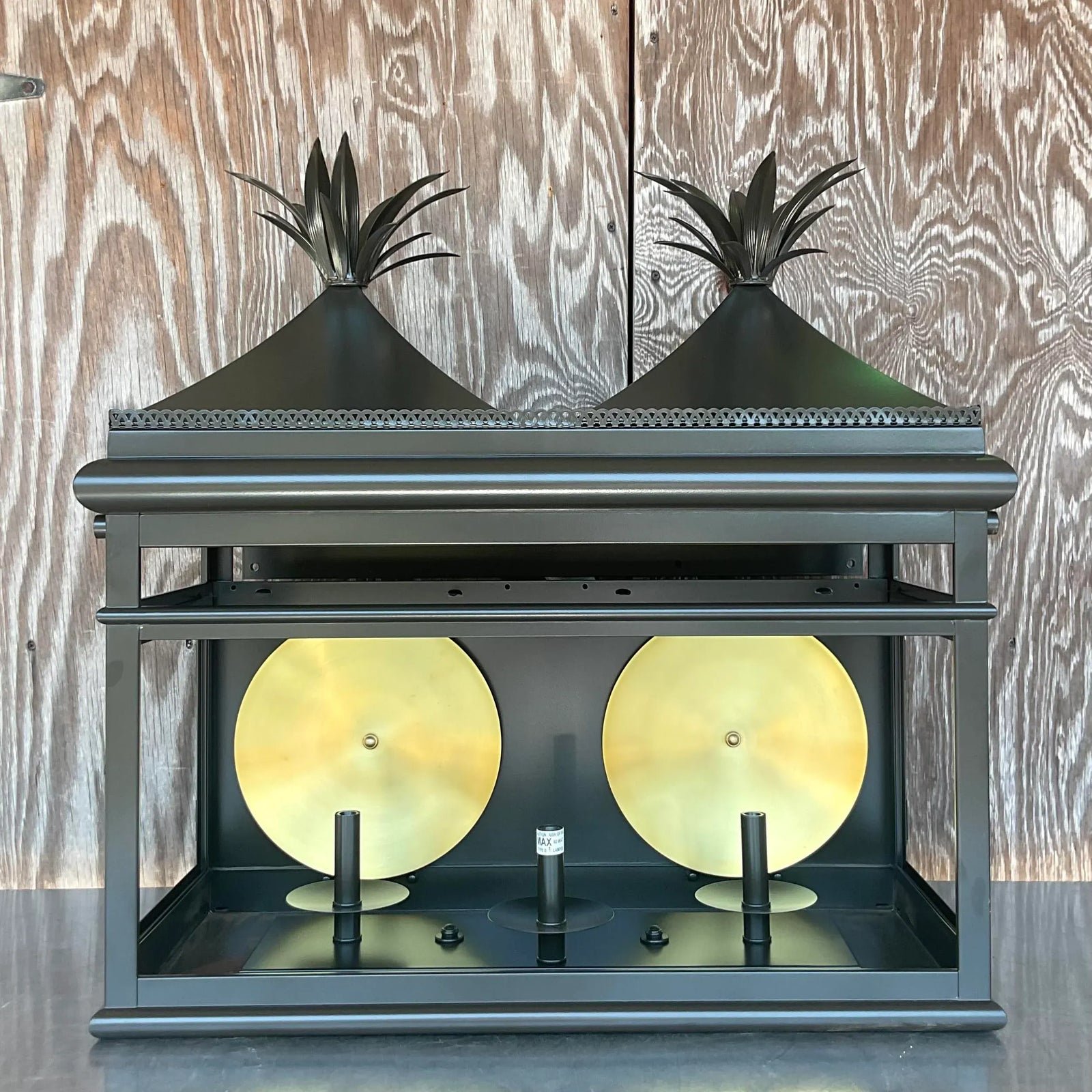 Vintage Contemporary the Urban Electric Company “Belmont” Wall Sconce - Back view