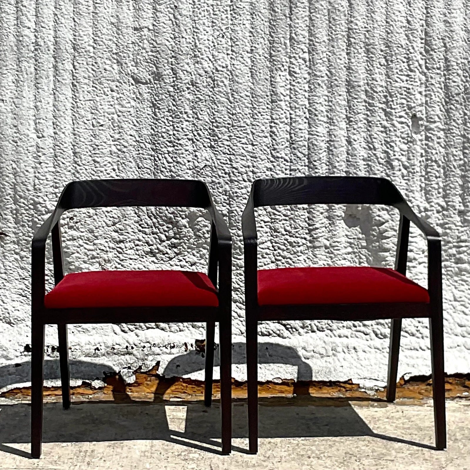 Vintage Contemporary Mark Goetz Full Twist Chairs - a Pair - Detail view