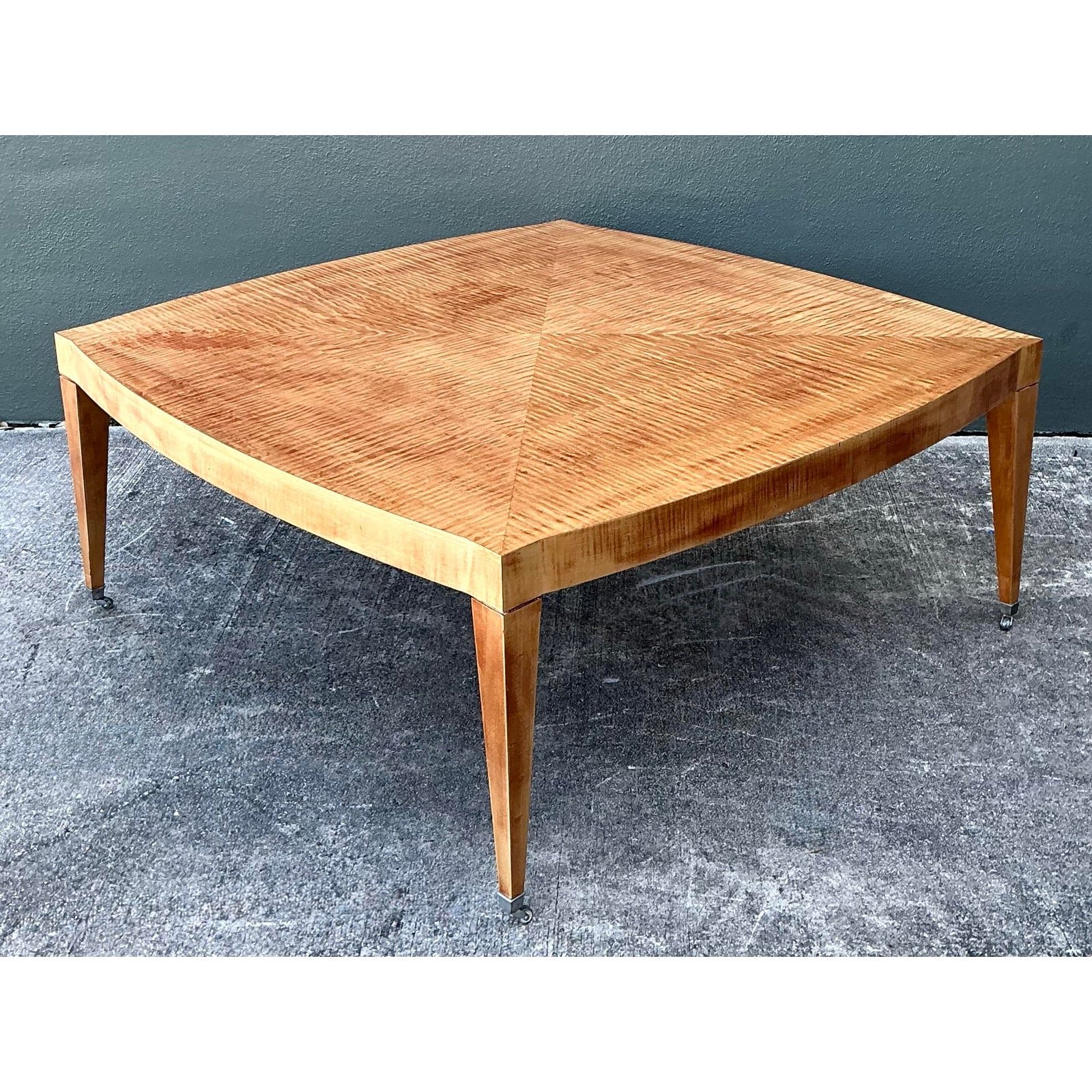 Vintage Baker Harlequin Coffee Table - Detail view