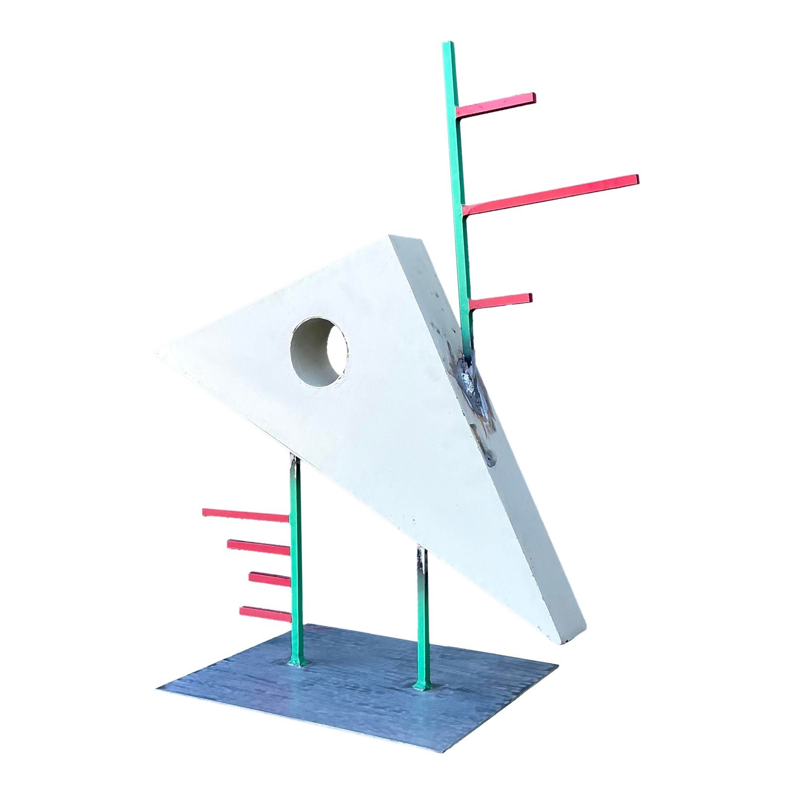 Vintage PostModern Abstract Geometric Sculpture
