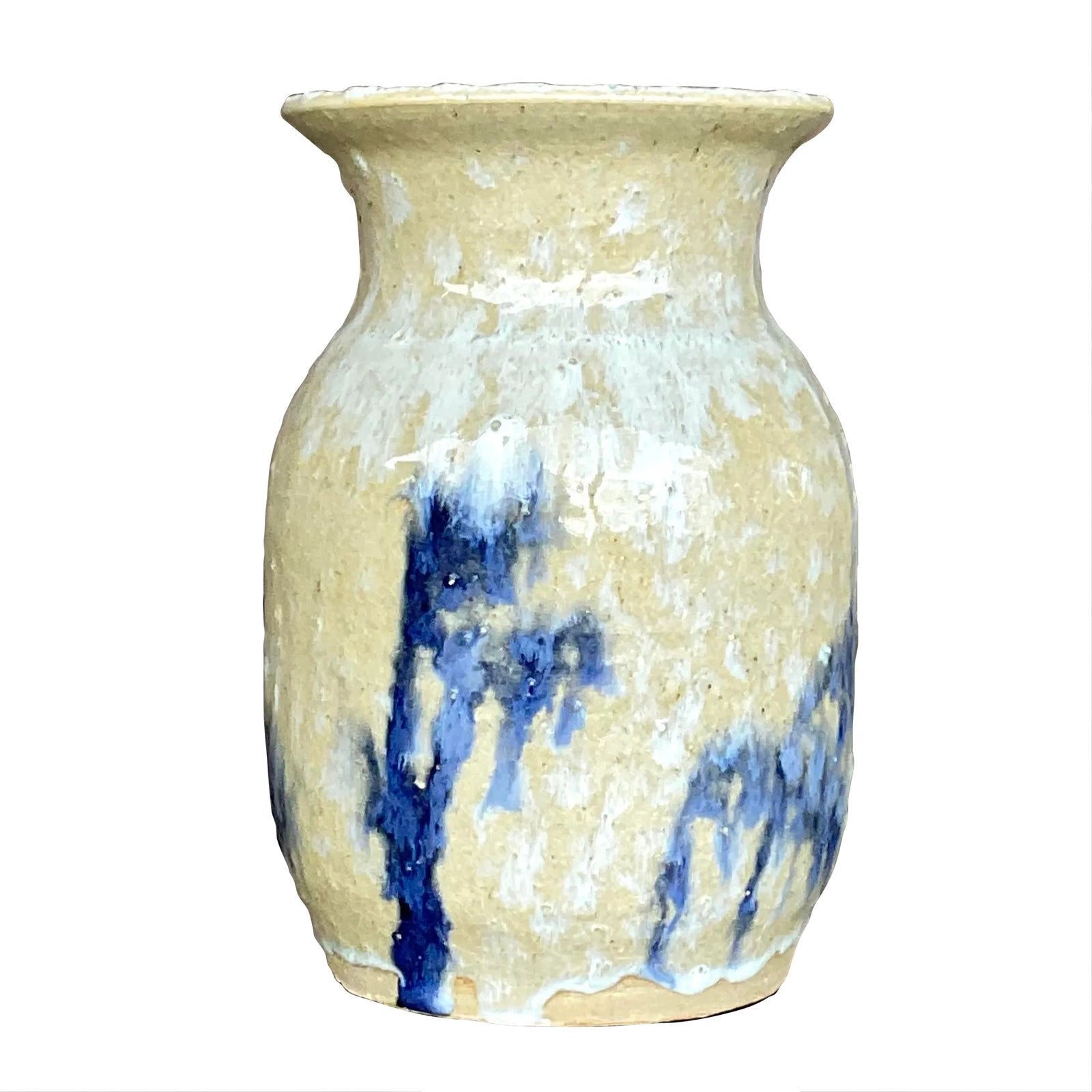 Vintage Boho Signed Studio Pottery Vase