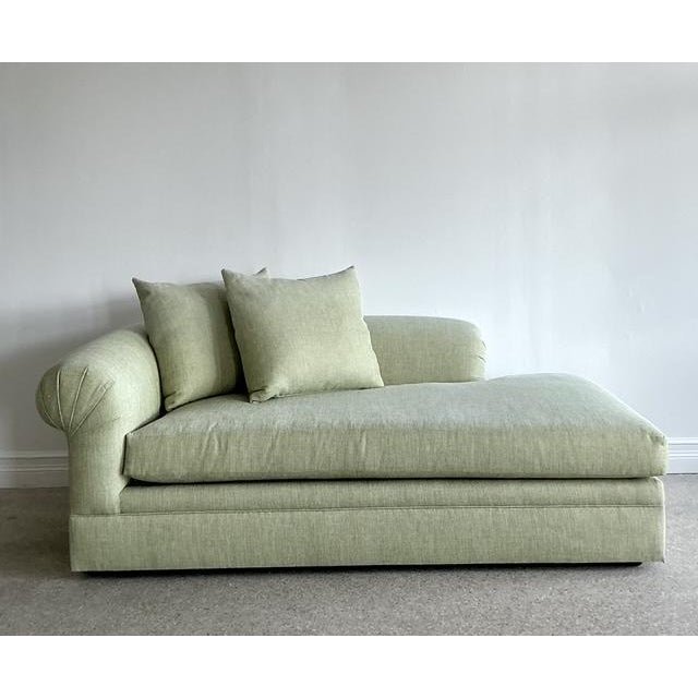 Vintage Kreiss Roll Arm Chaise Lounge - Back view