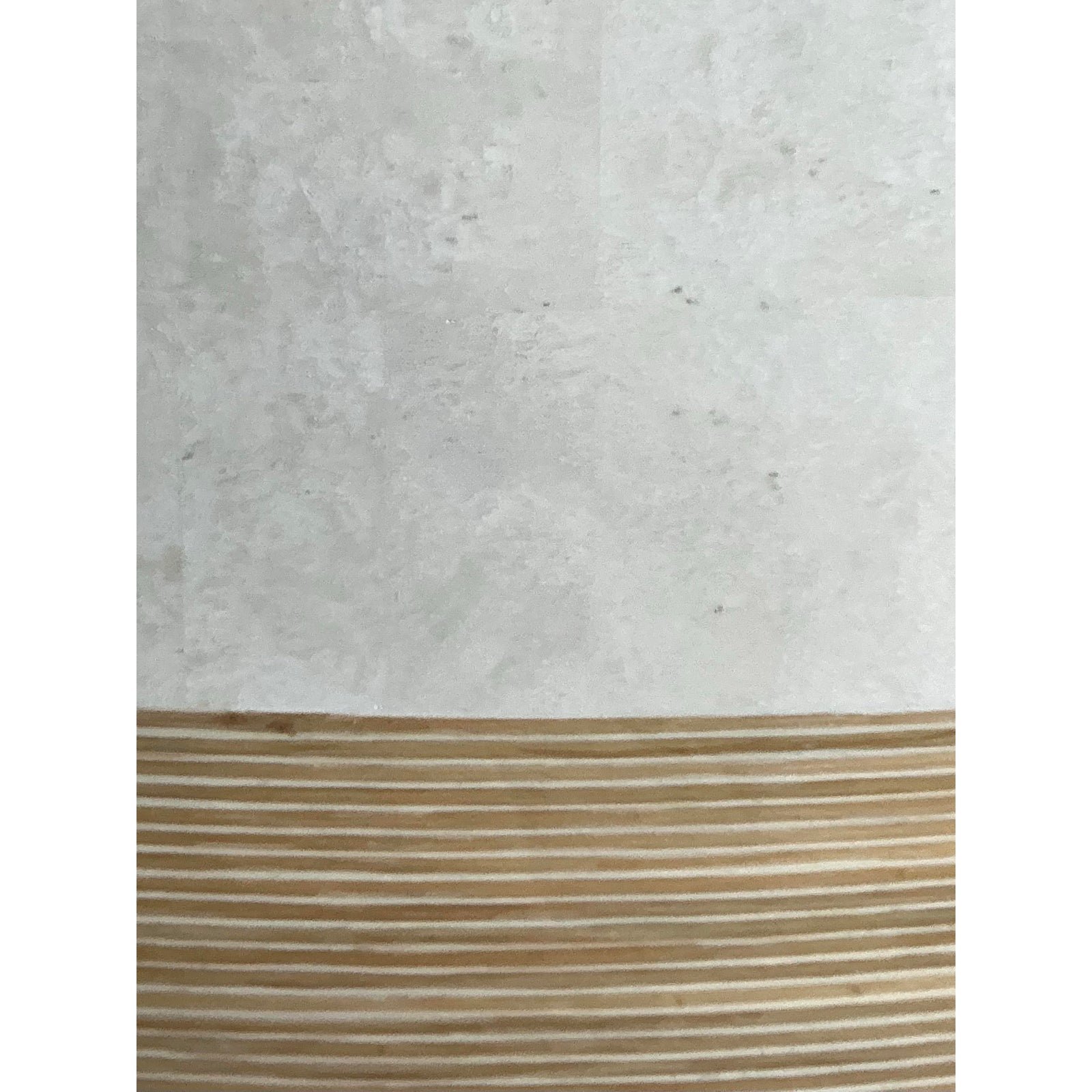 Vintage Boho Vangaurd “Alba” Tessellated Stone Coffee Table - Back view