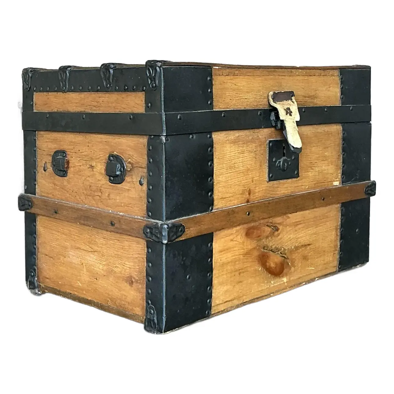 Antique Boho 19th Century Travel Trunk
