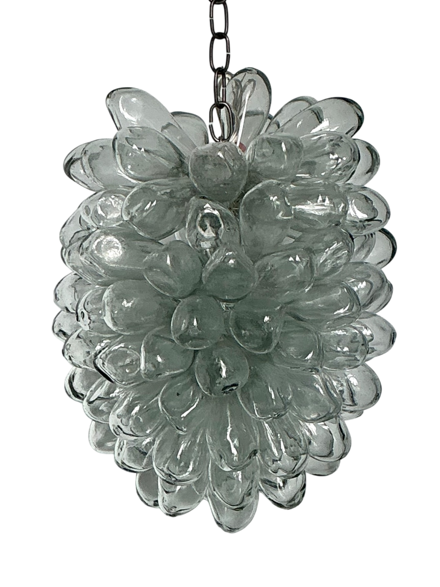 Vintage Italian Glass Cluster Light Fixture
