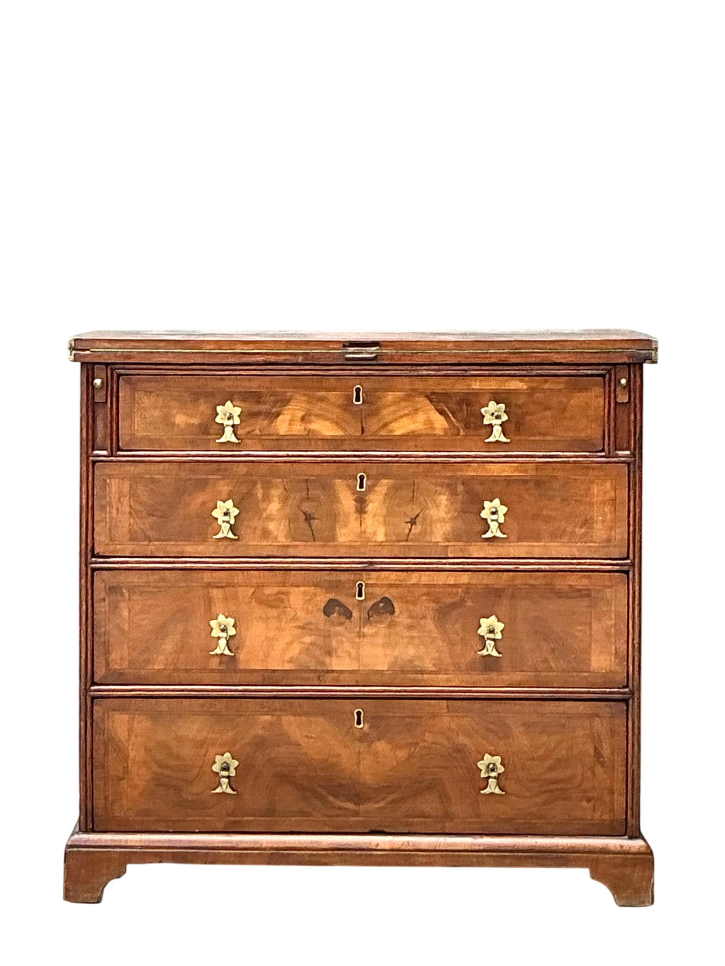 Vintage George 1st Flip Top Bachelors Chest
