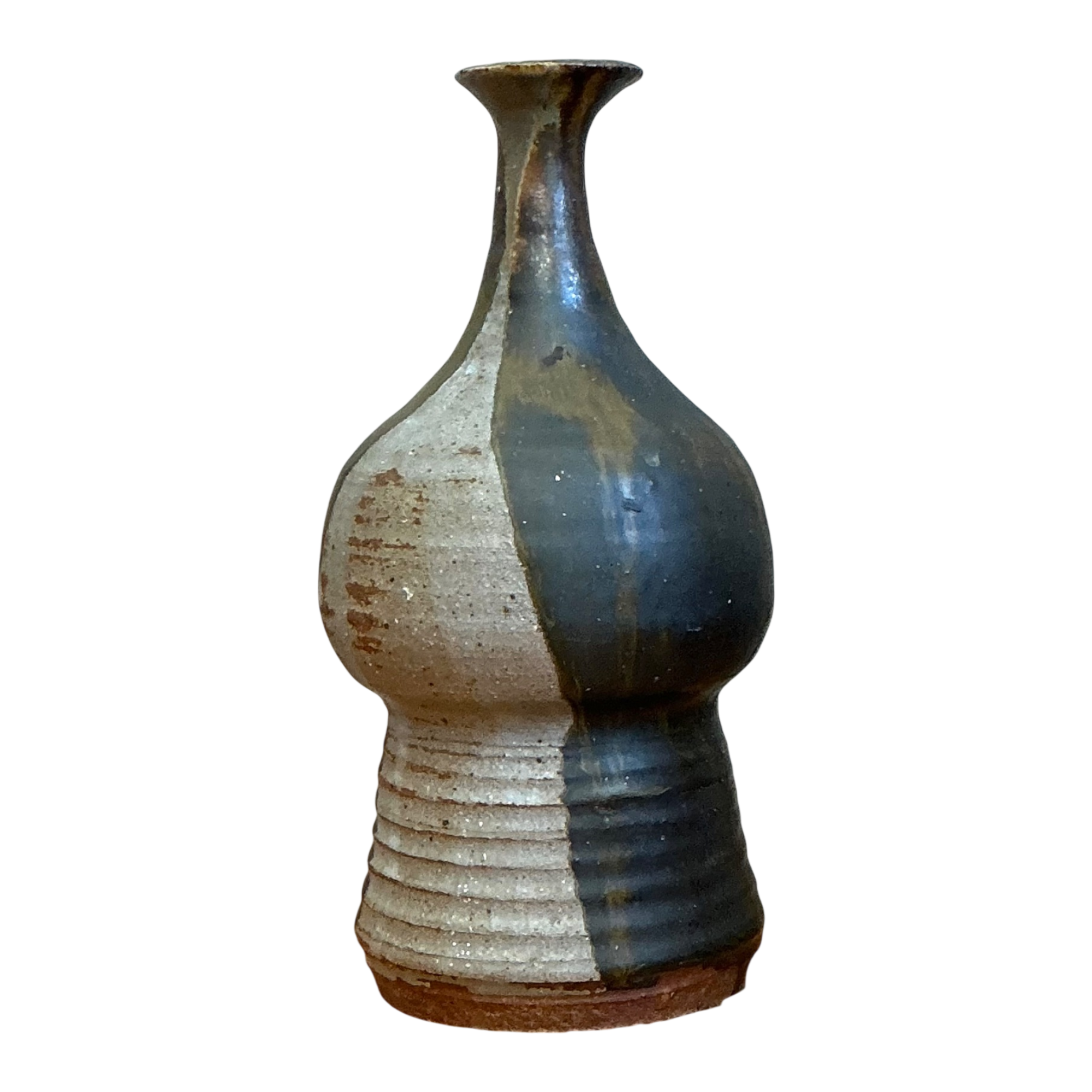 Vintage Textured Studio Pottery Vase