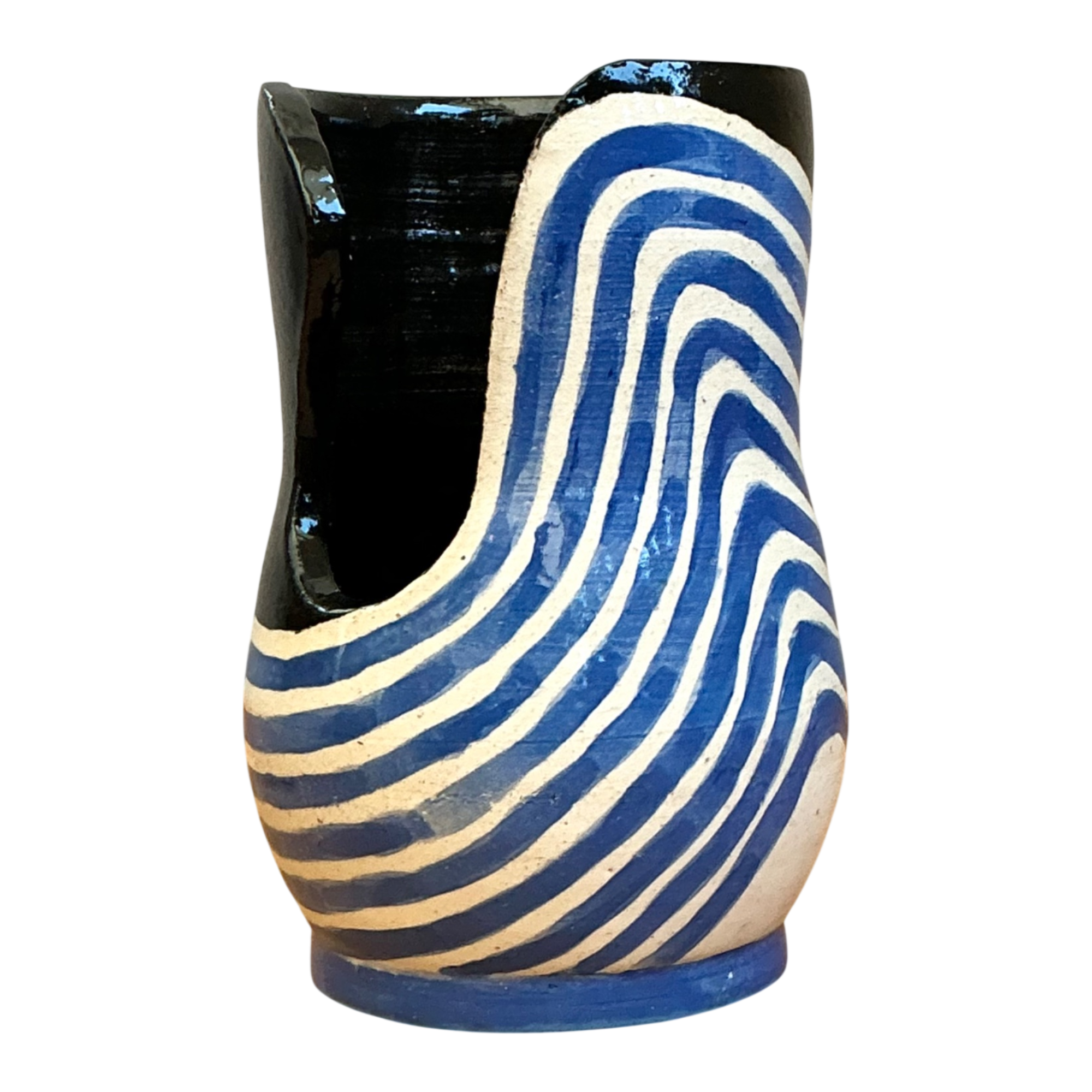 Vintage Abstract Studio Pottery Vase