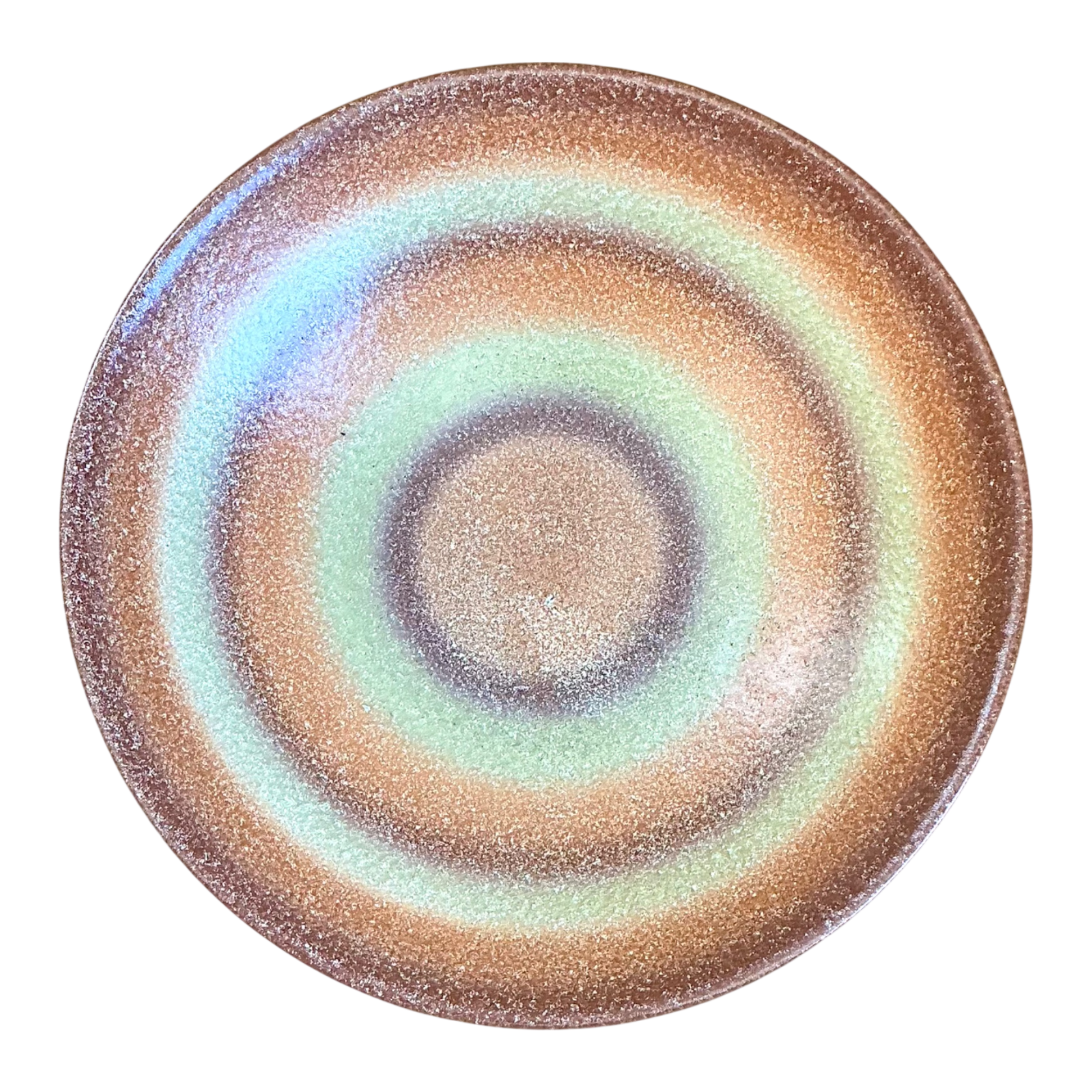 Vintage MCM Textured Ceramic Bowl