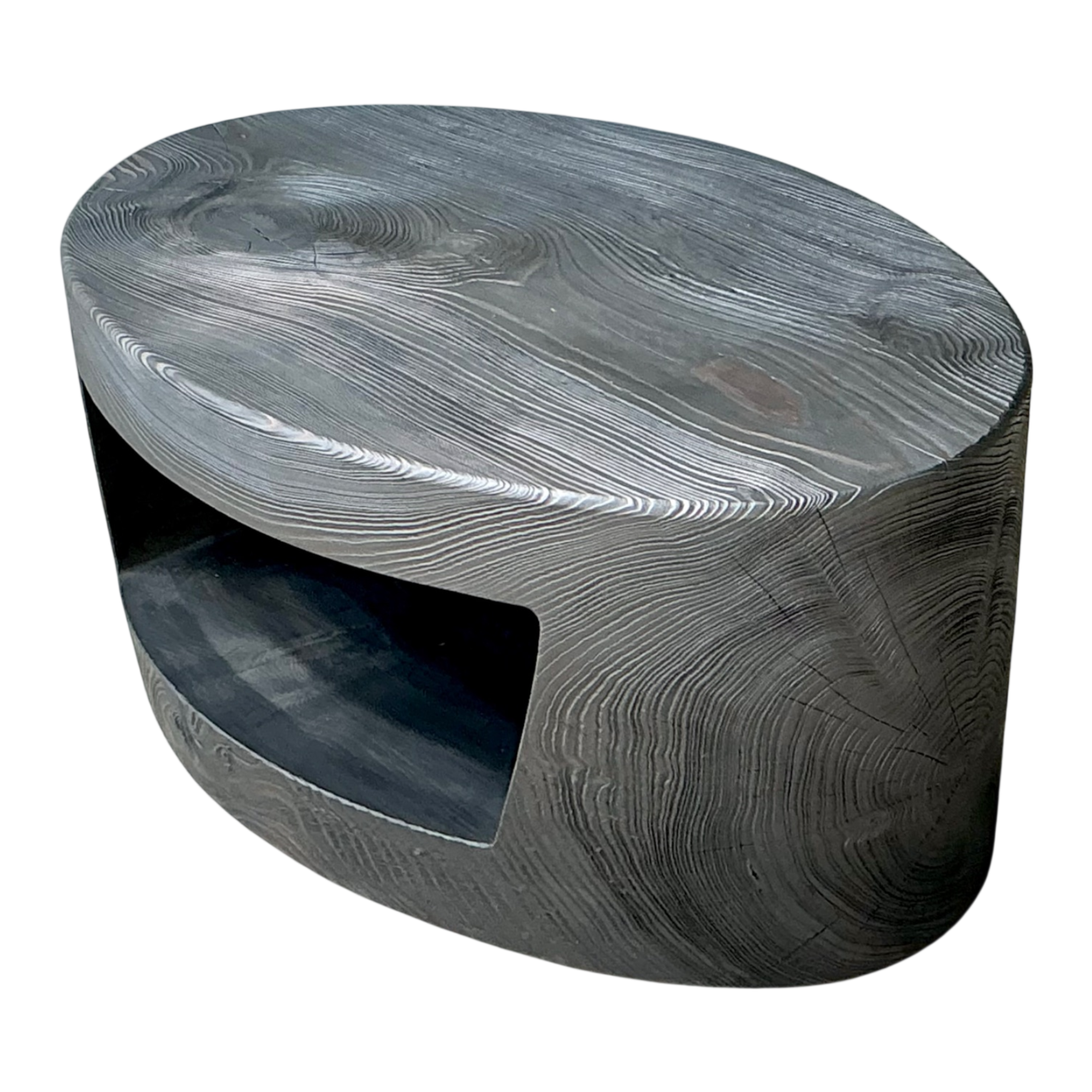 Vintage Christian Liagre Cerused Coffee Table