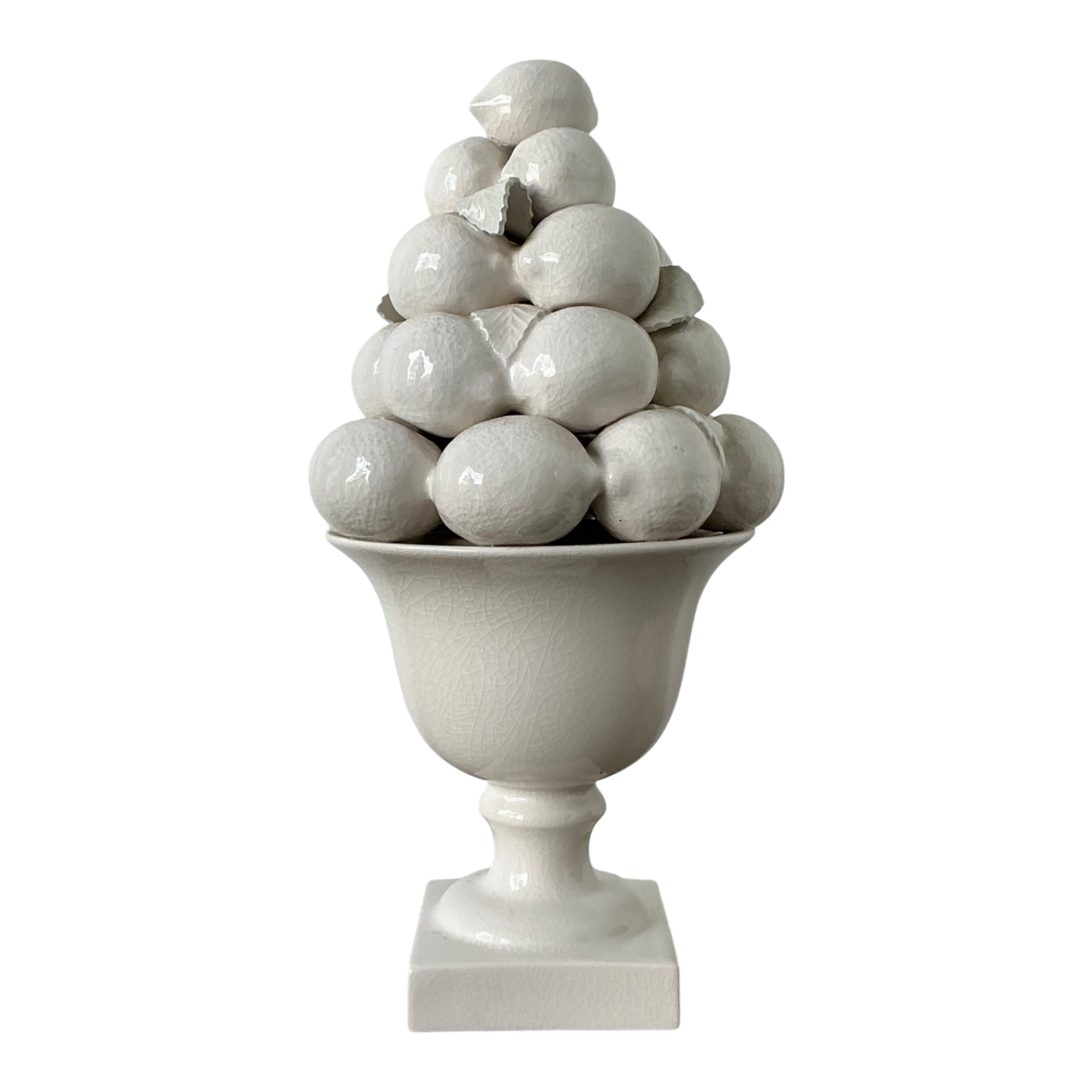 Vintage Ceramic Lemon Topiary