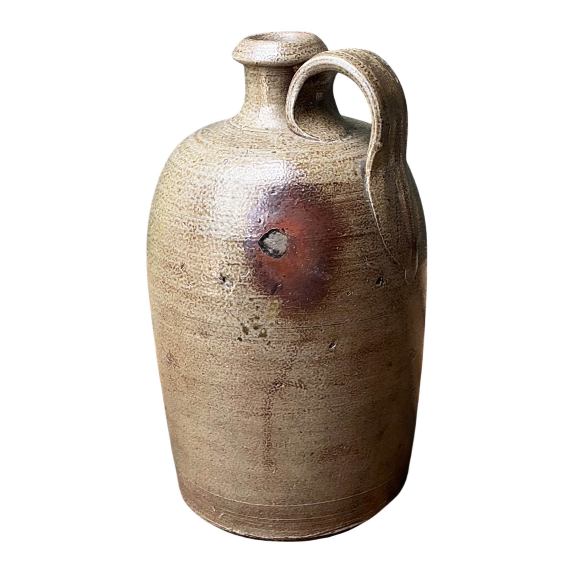 Antique Glazed Ceramic Jug