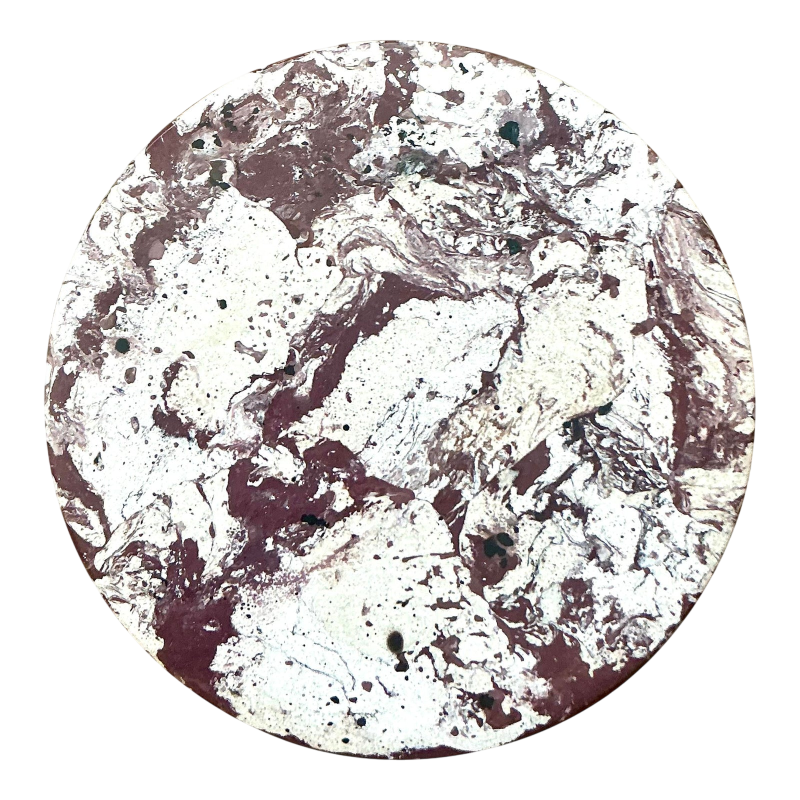 Boho Artisan Pigmented Plaster Scagliola Plinth