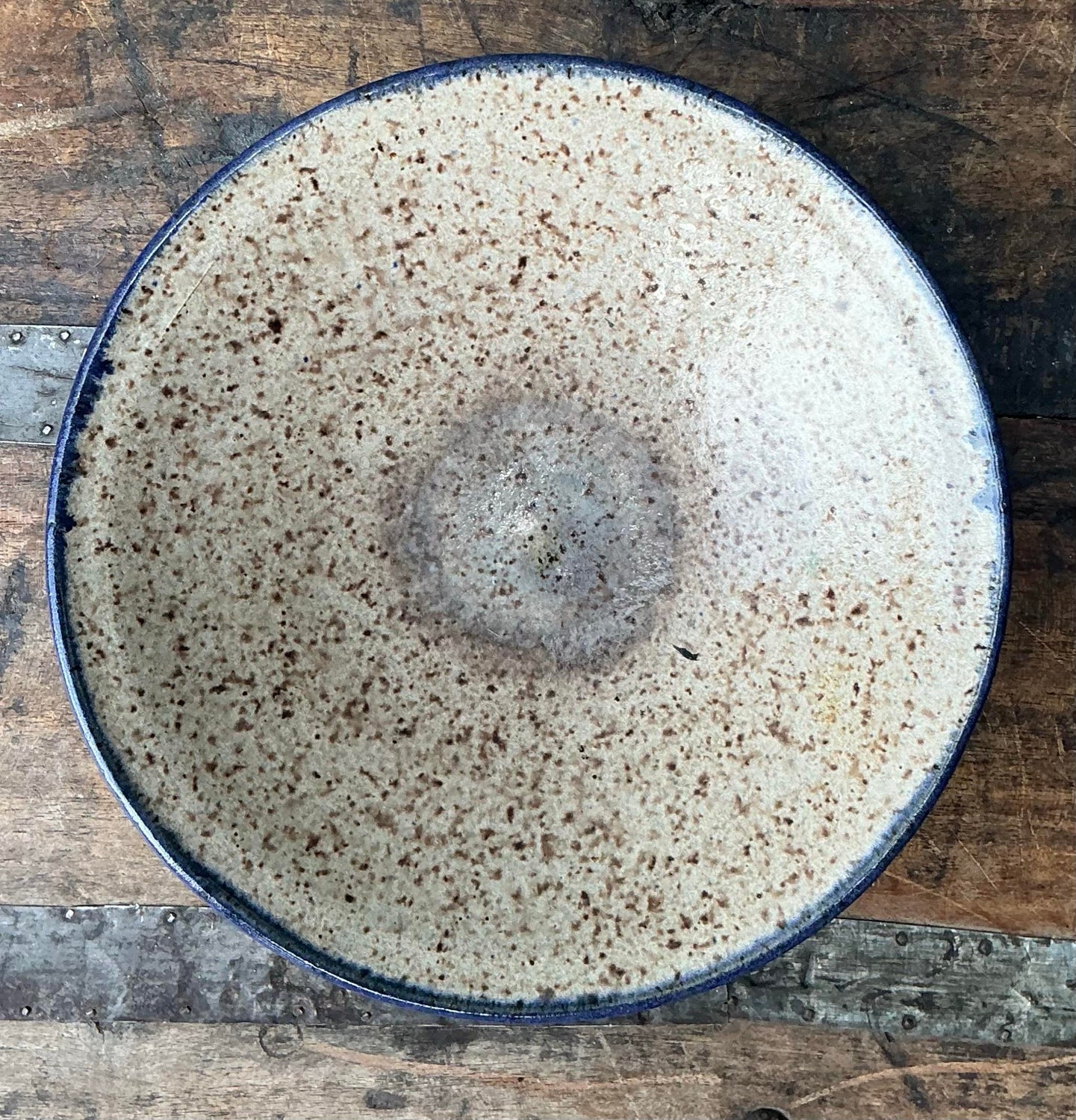 Vintage Original Studio Pottery Bowl - Back view