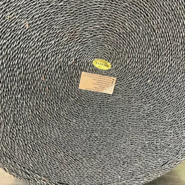Coastal Palecek Woven Jute Basket - Top view