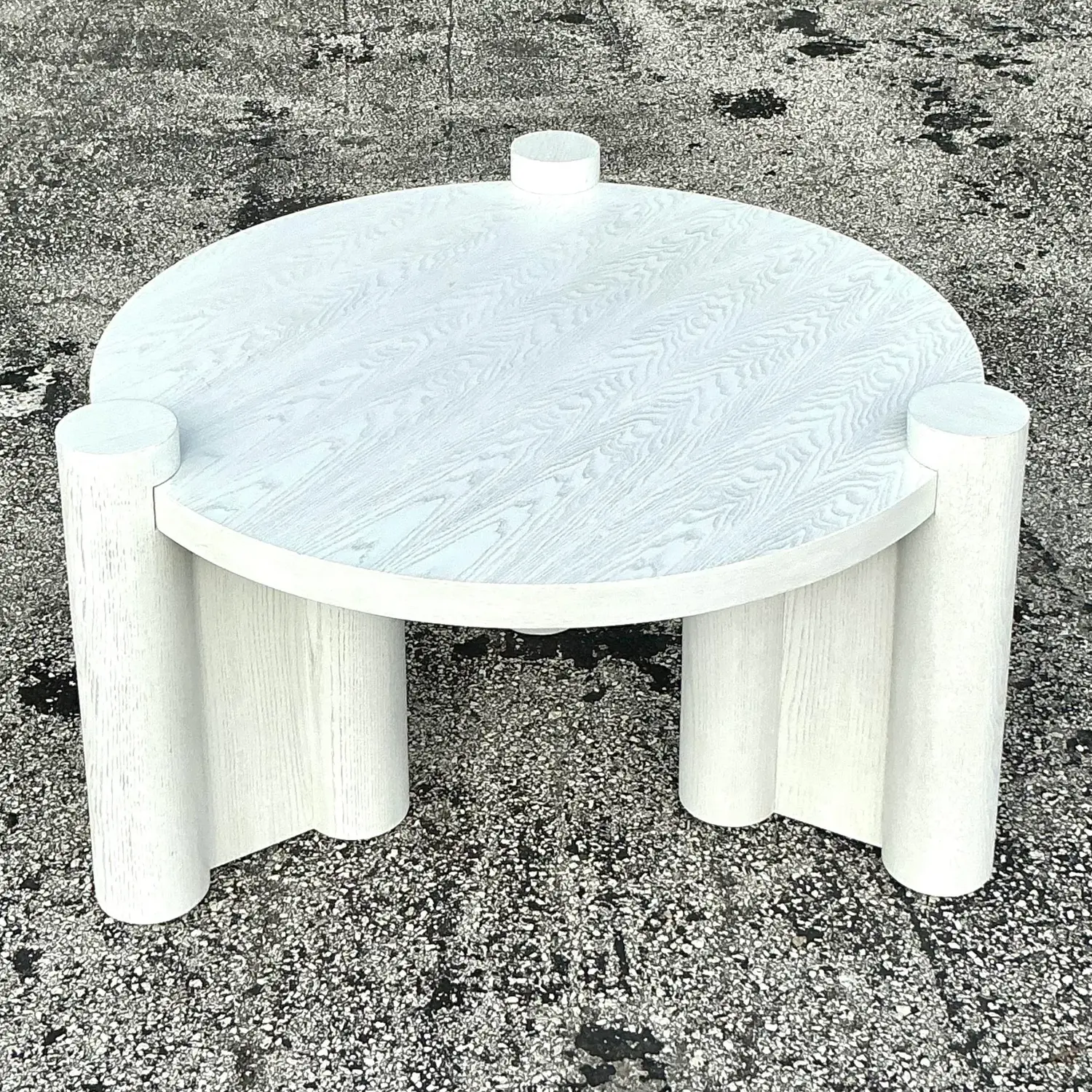 Contemporary Boho Custom Coffee Table - Side view