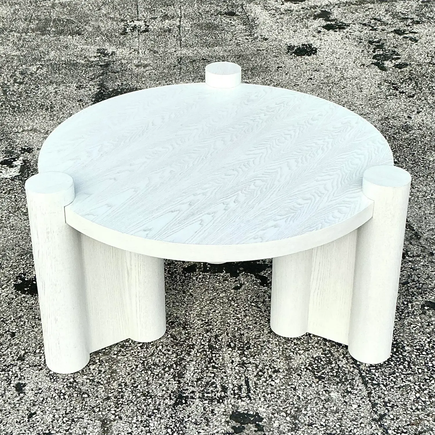 Contemporary Boho Custom Coffee Table - Back view