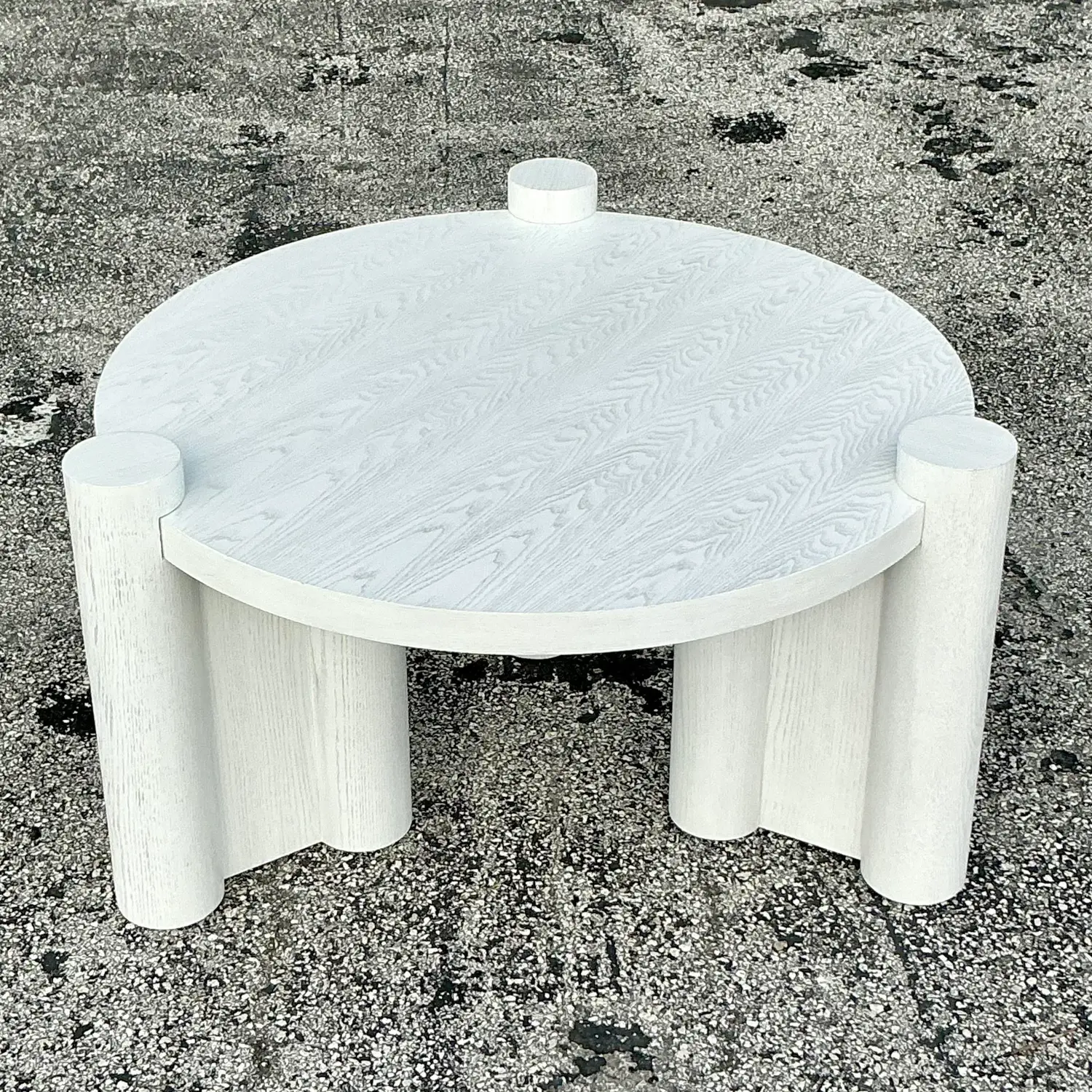 Contemporary Boho Custom Coffee Table - Top view