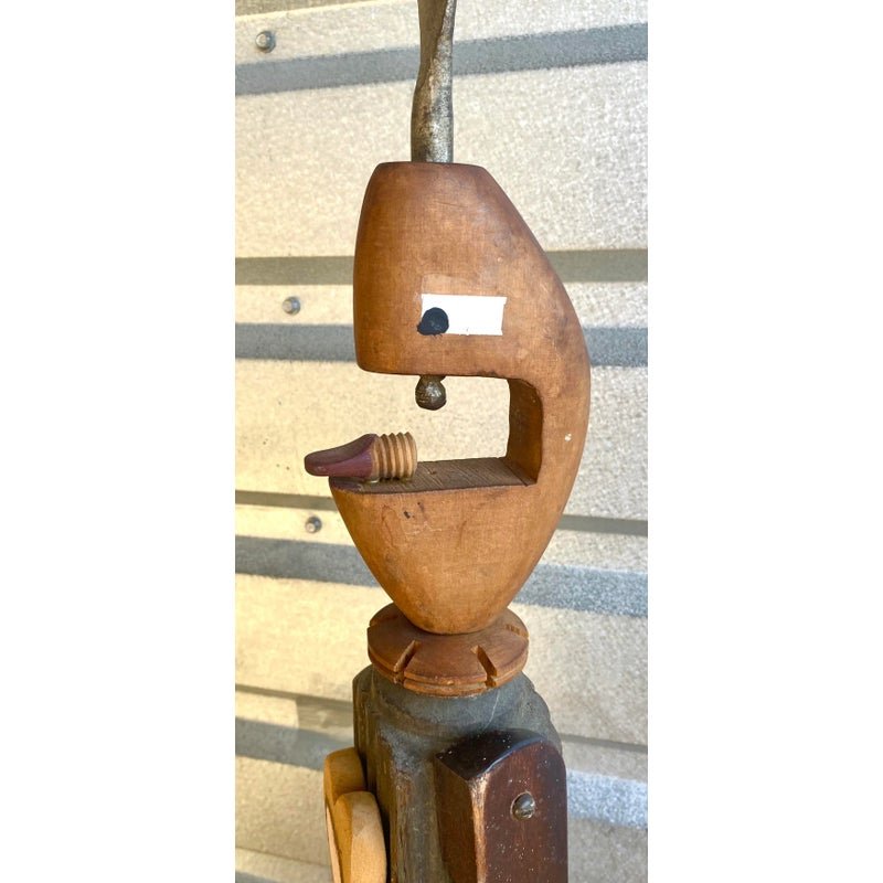 Contemporary Found Object Sculpture Signed Lisa Lulo - Top view