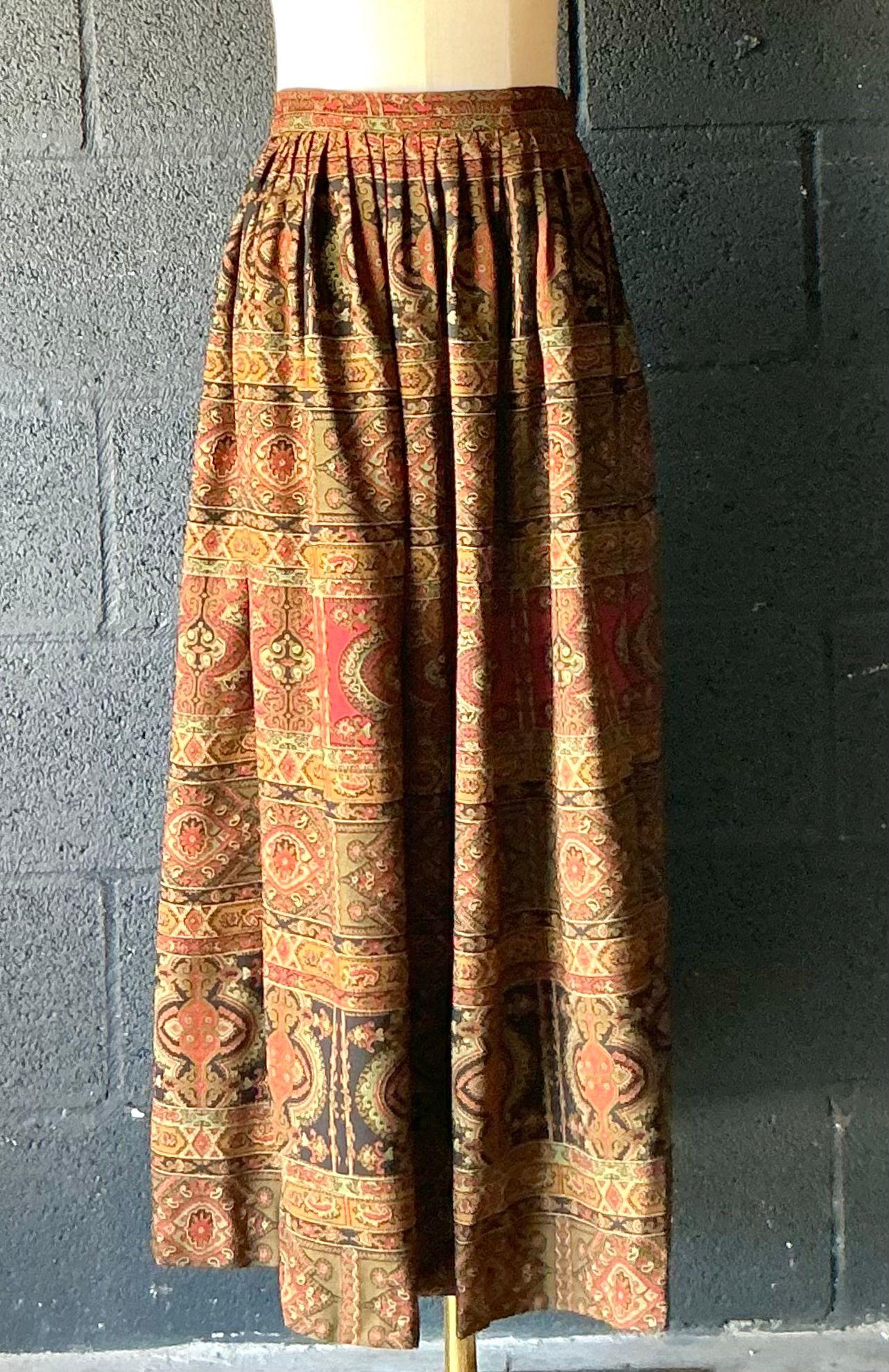 Vintage Ralph Lauren Long Skirt - Detail view