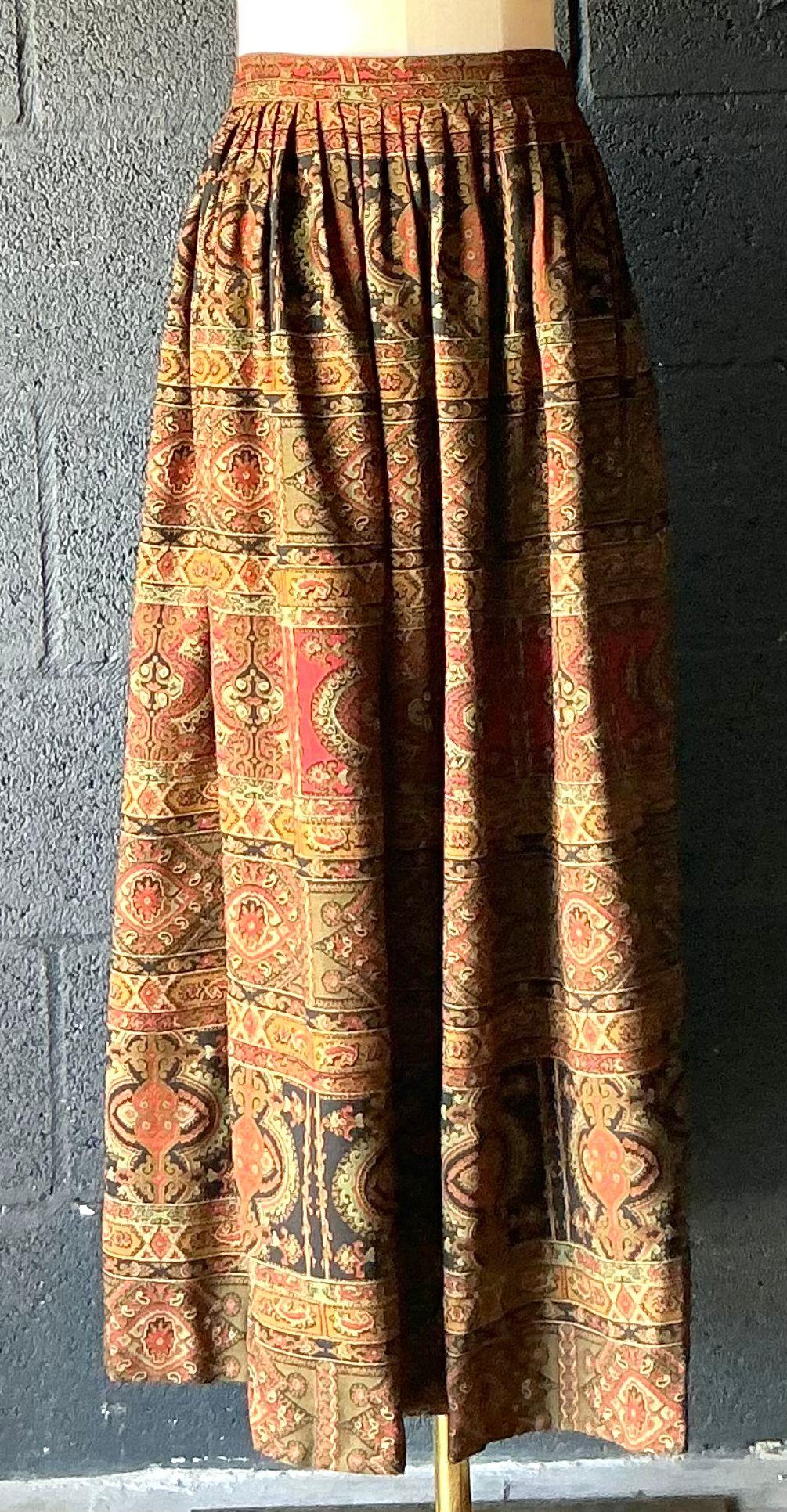 Vintage Ralph Lauren Long Skirt - Back view