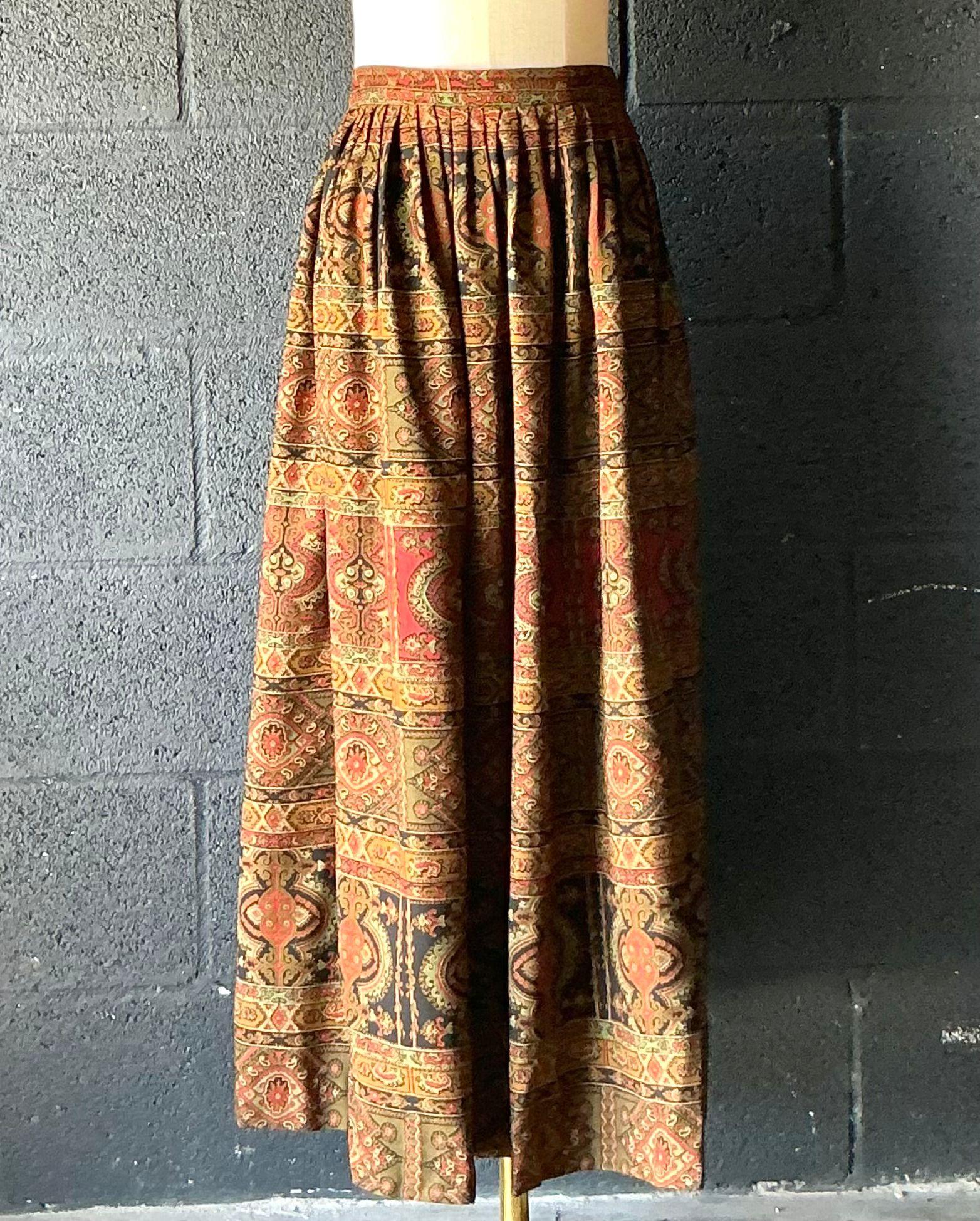 Vintage Ralph Lauren Long Skirt - Top view