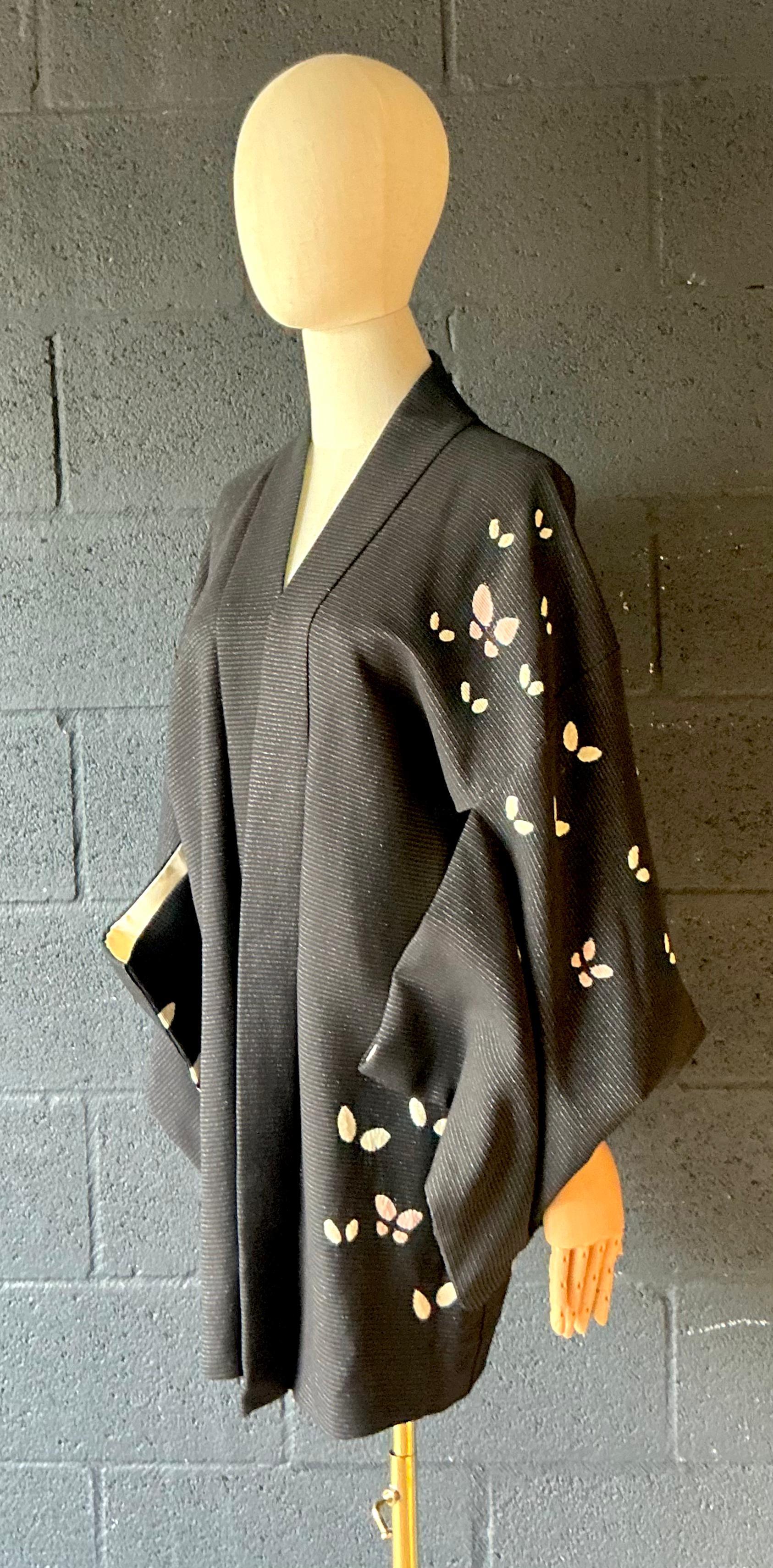 Vintage Nfuji Kimono - Detail view