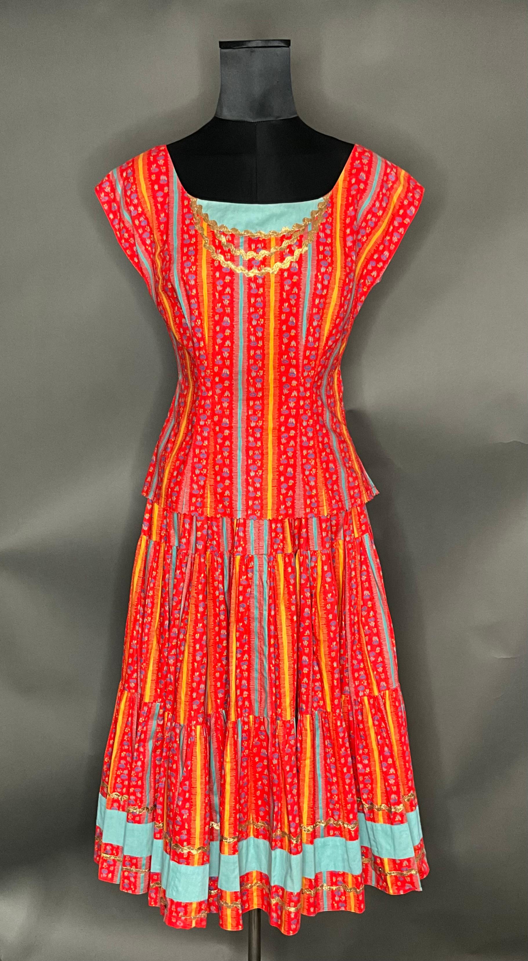 Vintage Rick Rack Two Piece Set - Detail view